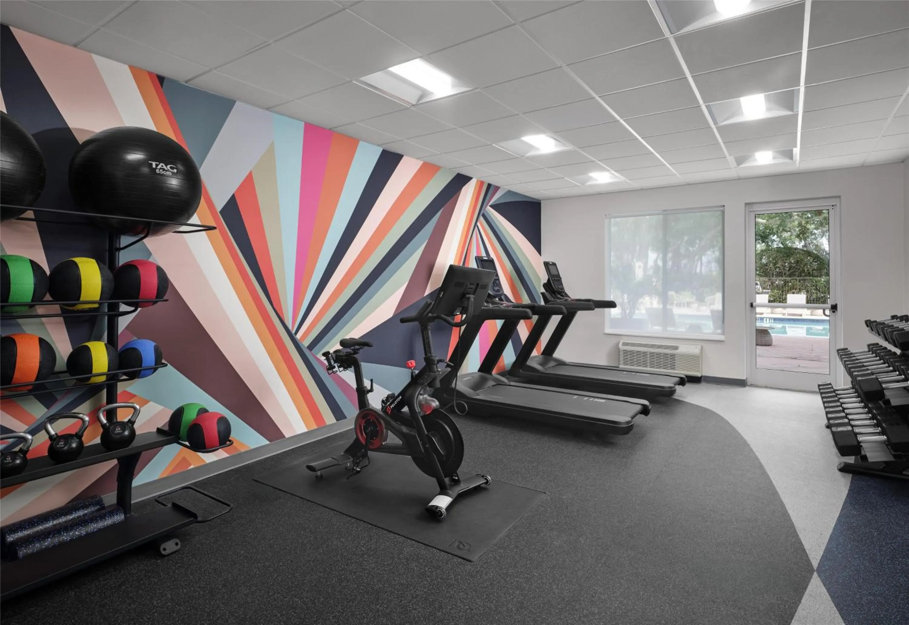 Fitness centre/facilities in Hilton Garden Inn Tampa East Brandon