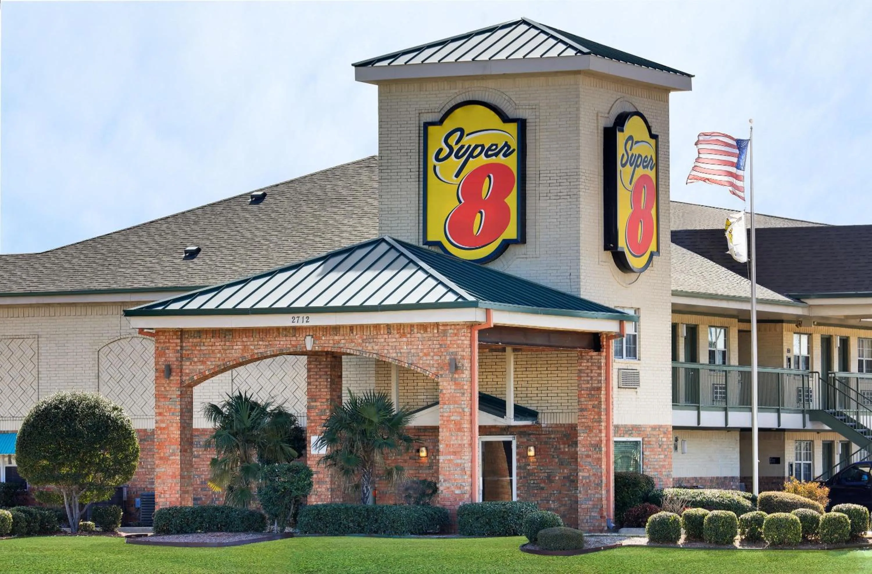 Property building in Super 8 by Wyndham Arlington Near AT&T Stadium