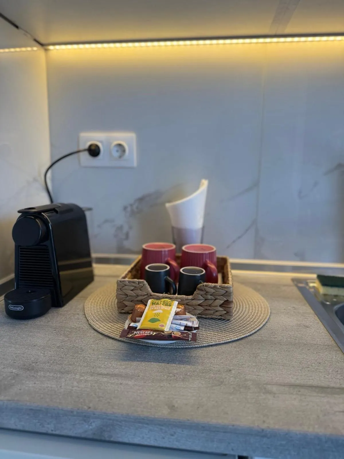 Kitchen or kitchenette in Luxor Premium Suites