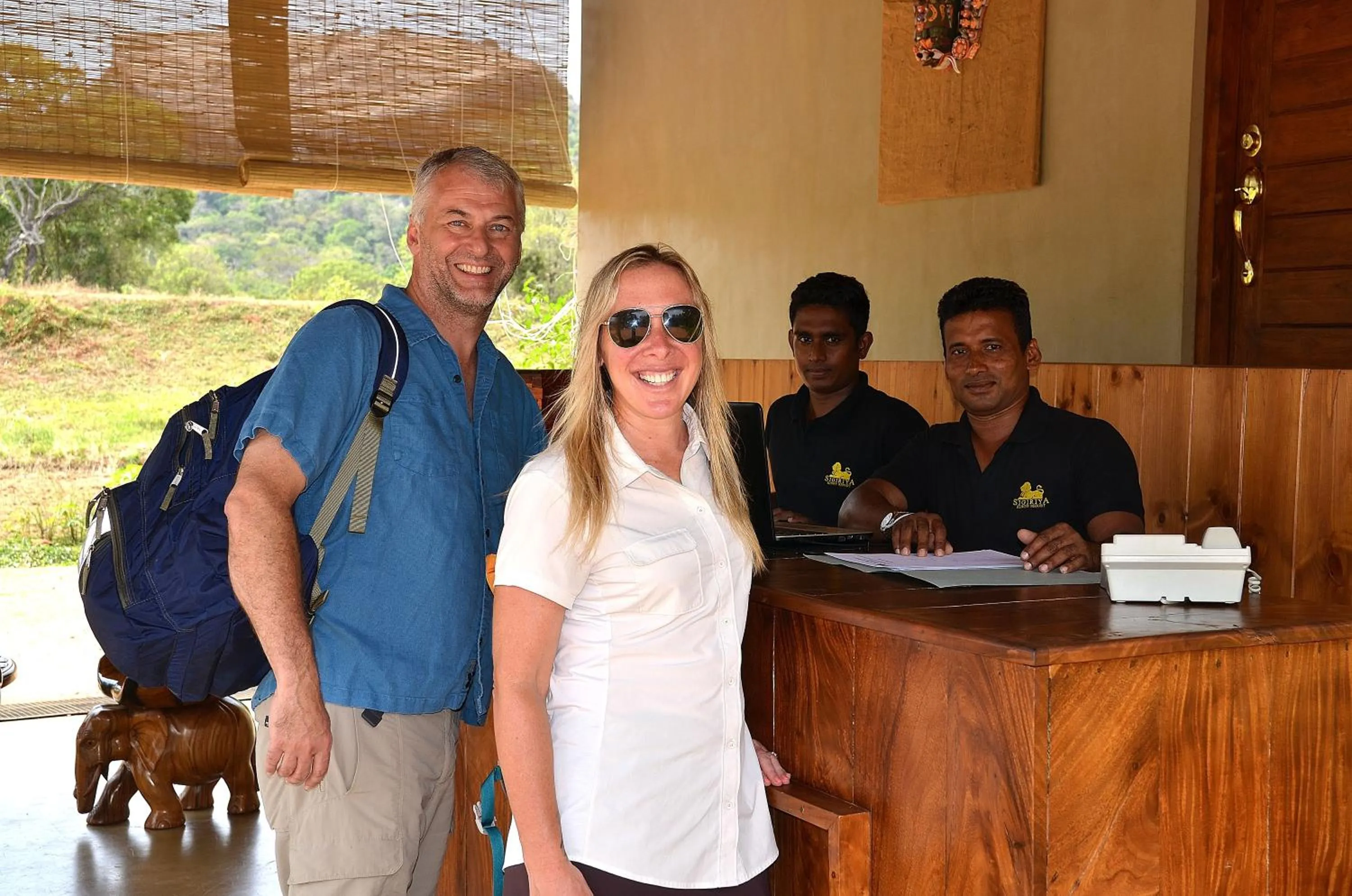 Lobby or reception in Sigiriya King's Resort
