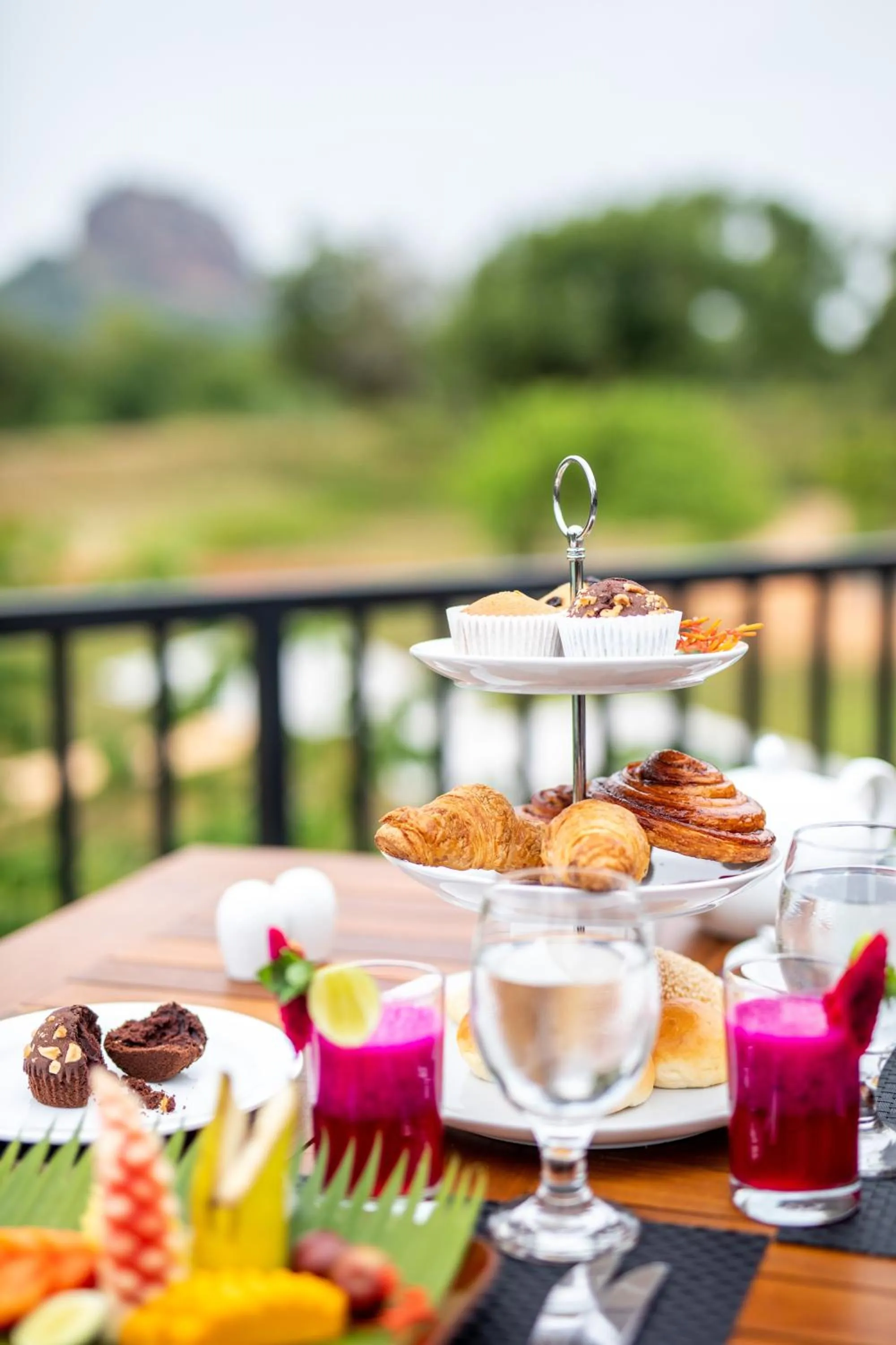 Food and drinks in Sigiriya King's Resort