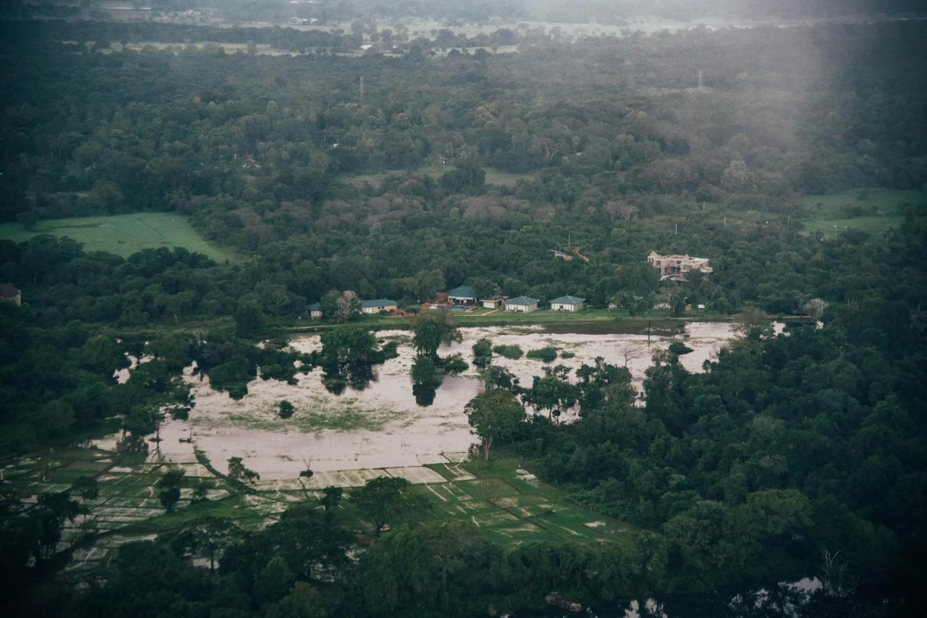 Natural landscape in Sigiriya King's Resort