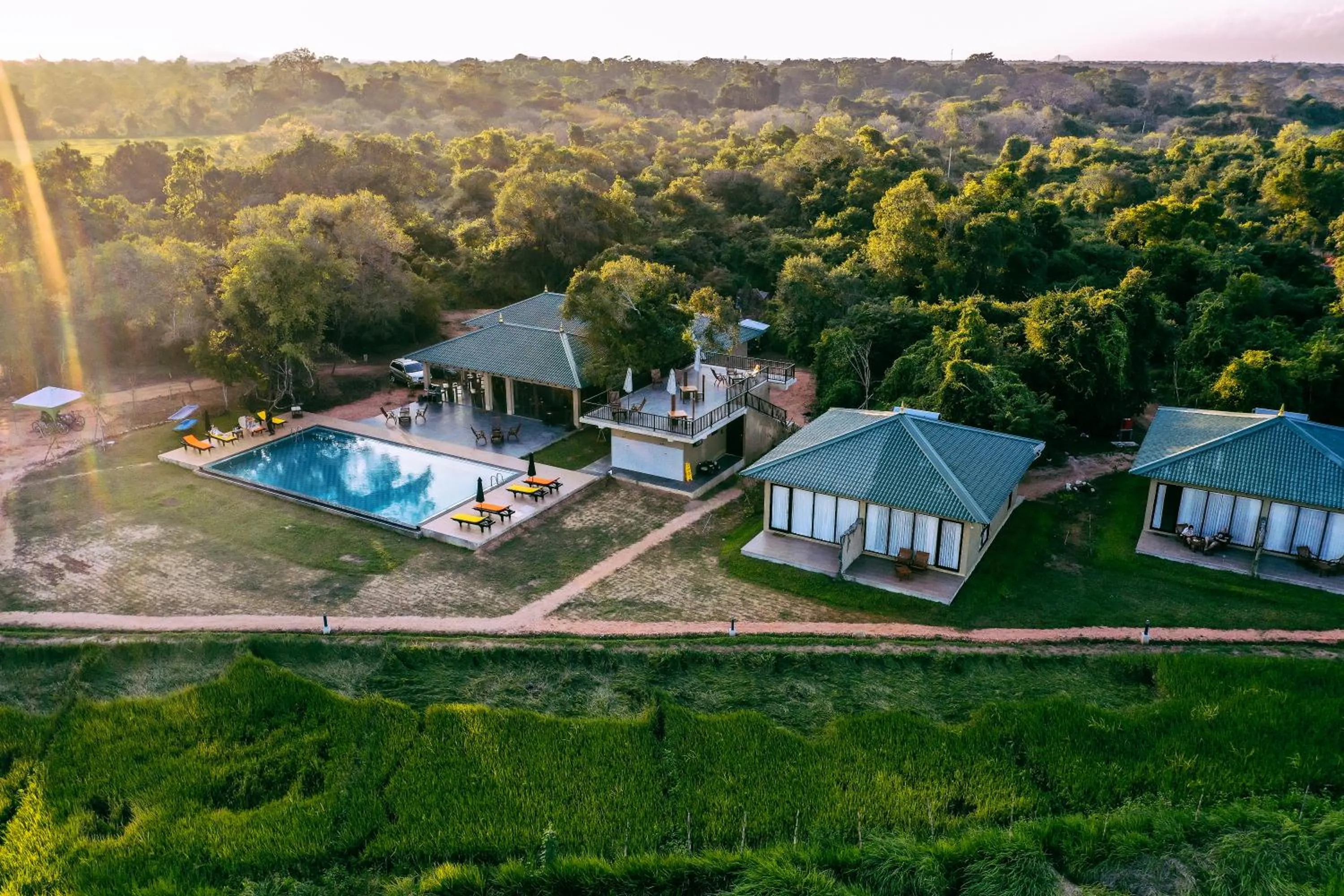 Property building in Sigiriya King's Resort