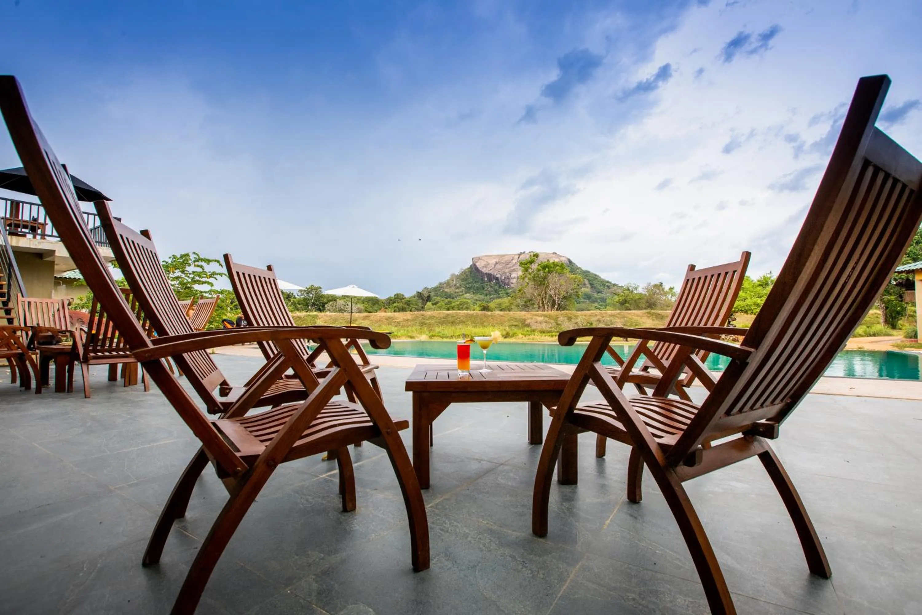 Natural landscape in Sigiriya King's Resort