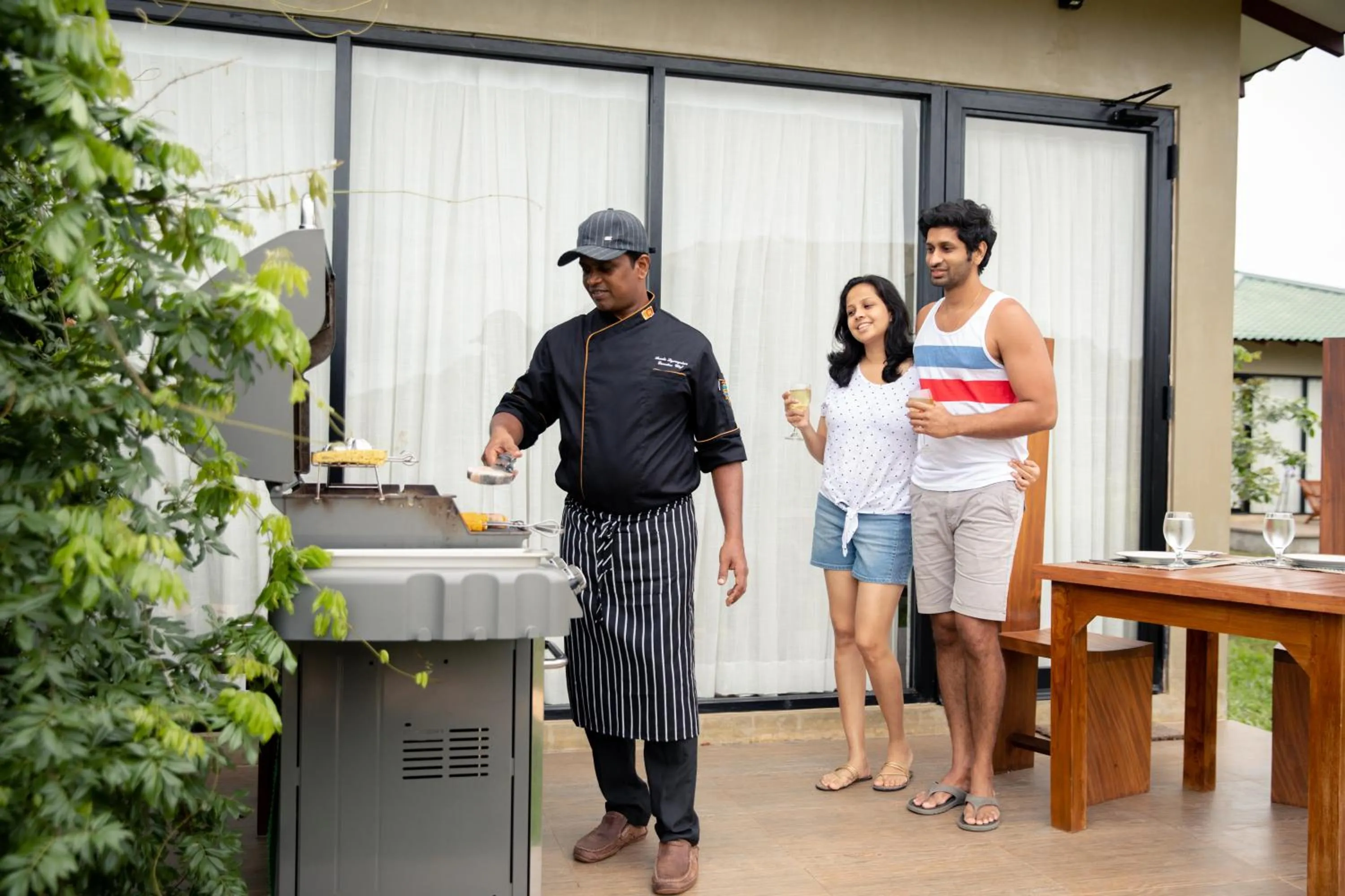 BBQ facilities in Sigiriya King's Resort