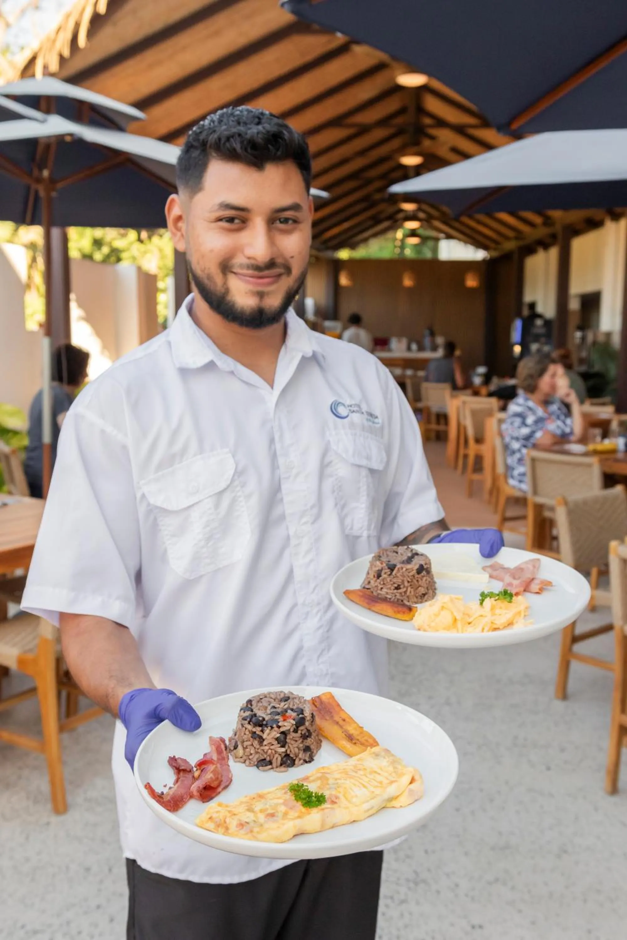 Breakfast in Hotel Santa Teresa by the Beach