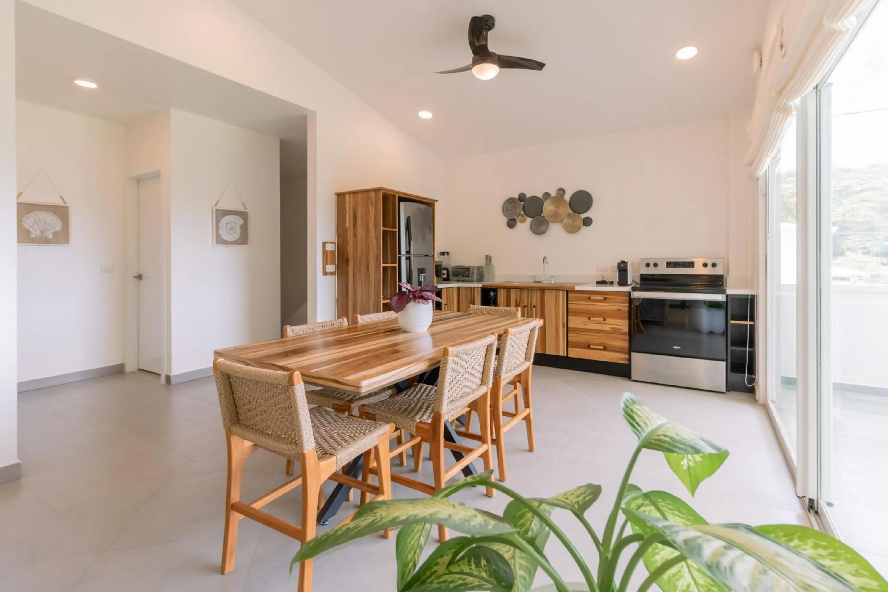 Kitchen or kitchenette in Hotel Santa Teresa by the Beach