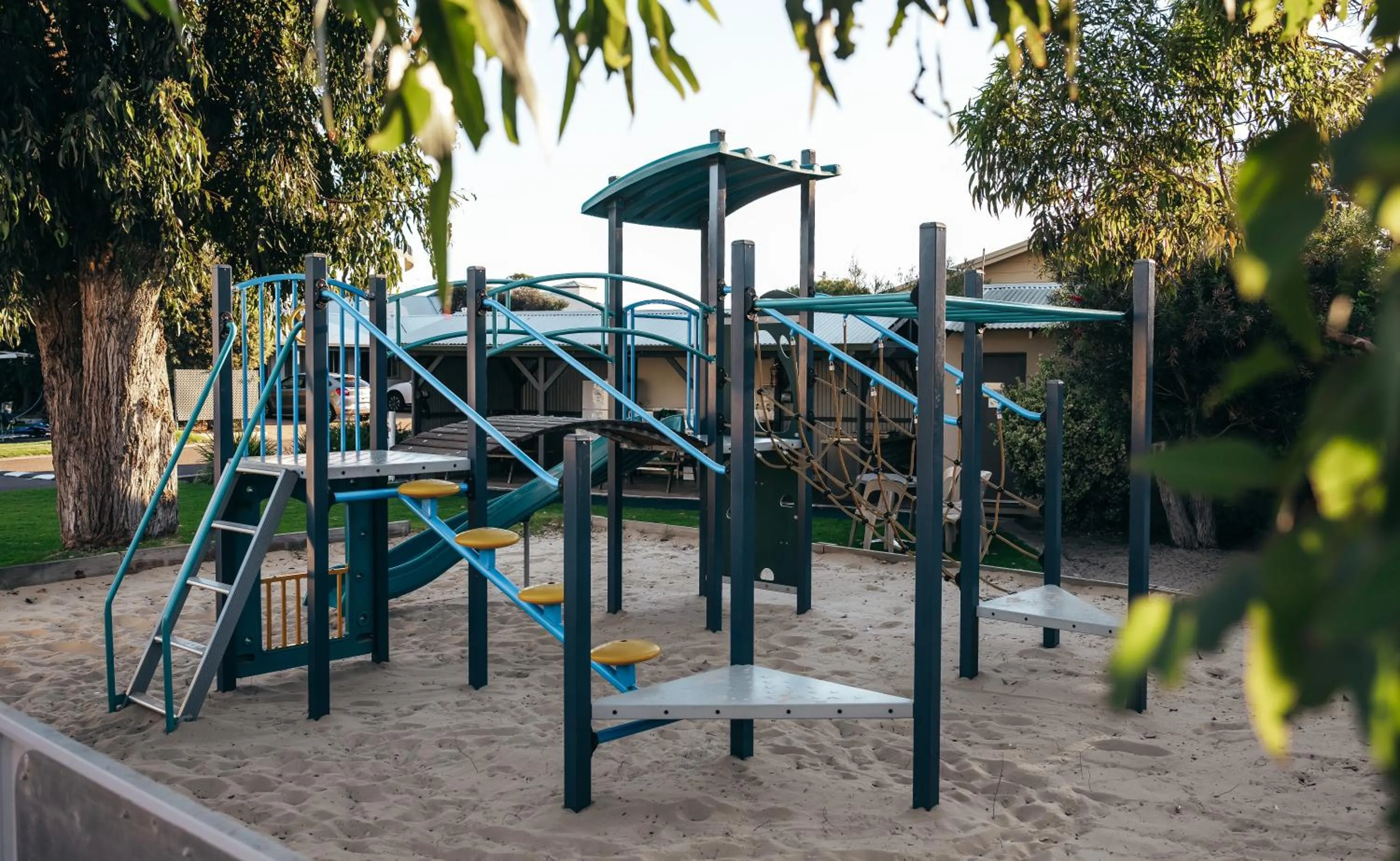 Children play ground in Esperance Bay Holiday Park