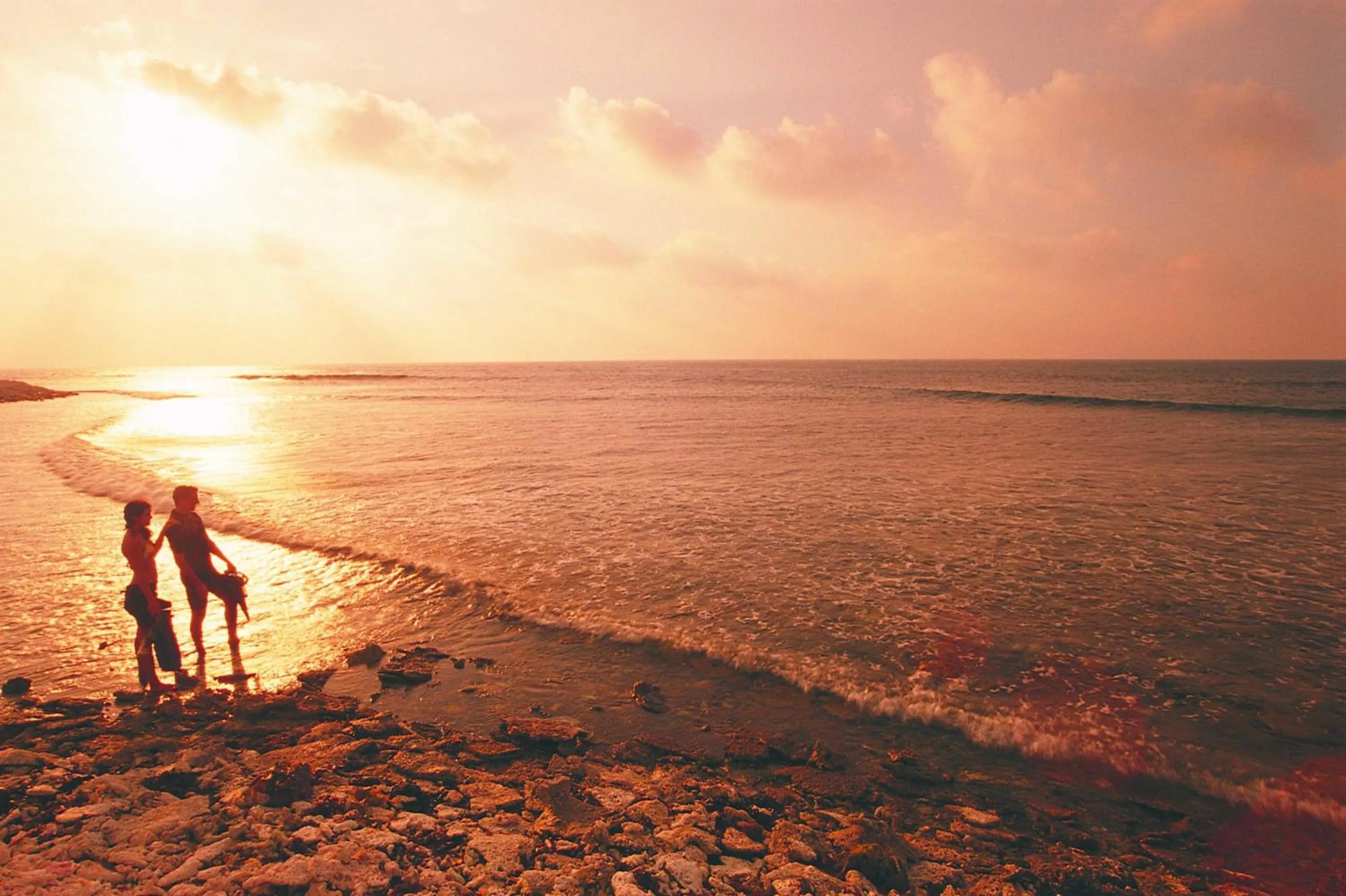 Beach in Esperance Bay Holiday Park