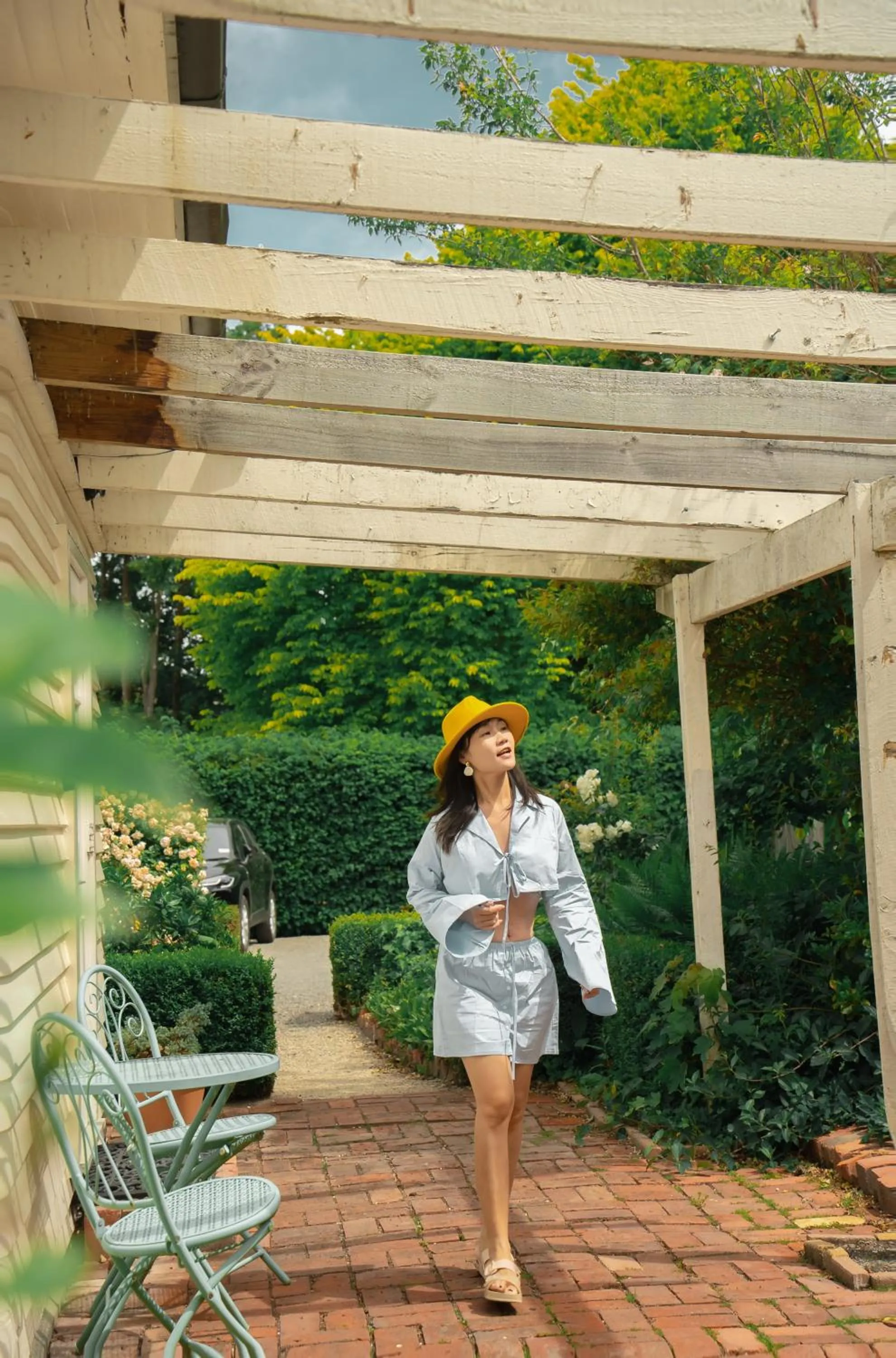 Patio in Harrogate Gardens Motel