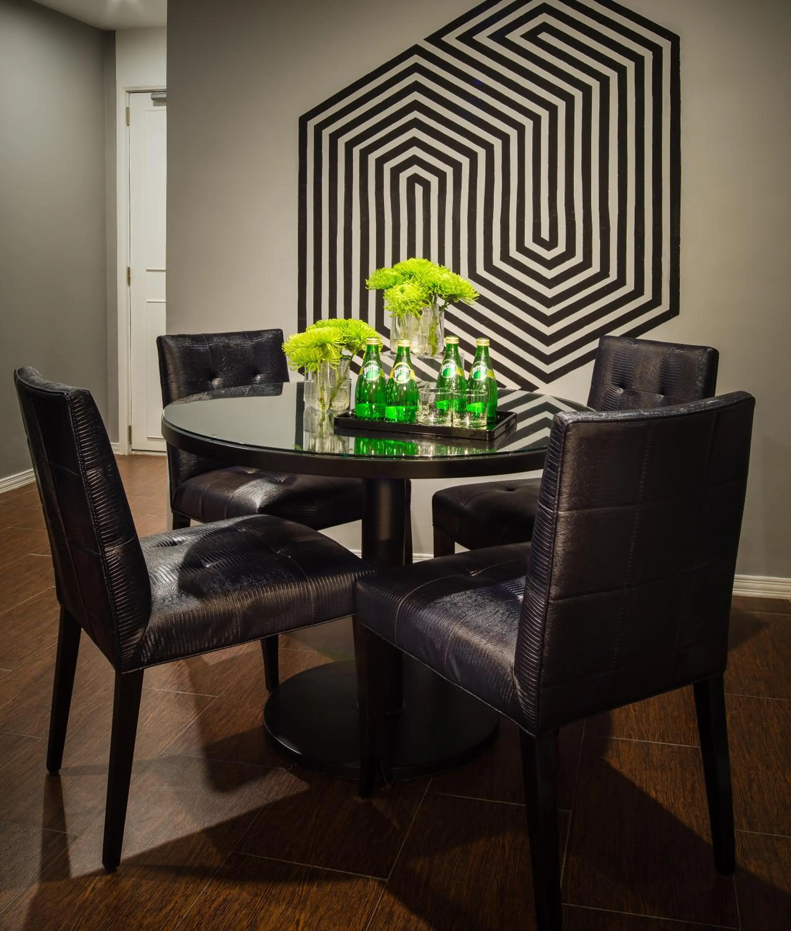 Seating area in Astoria Greenbelt