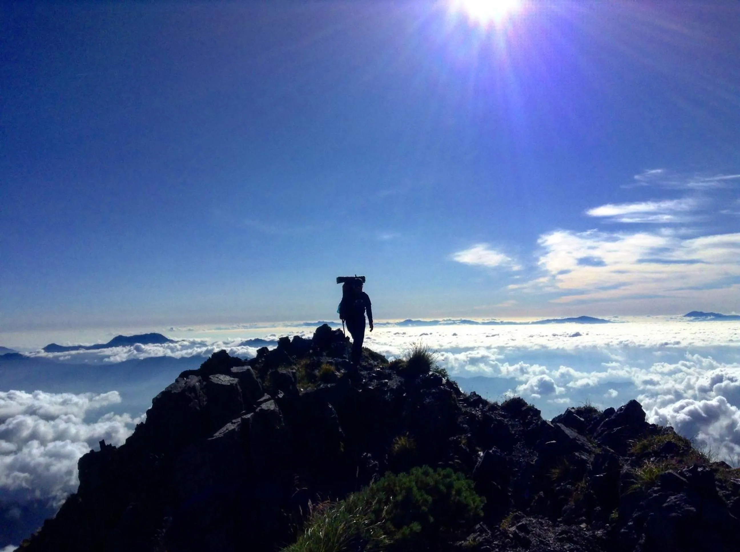 Hiking in Sunny Side Hut