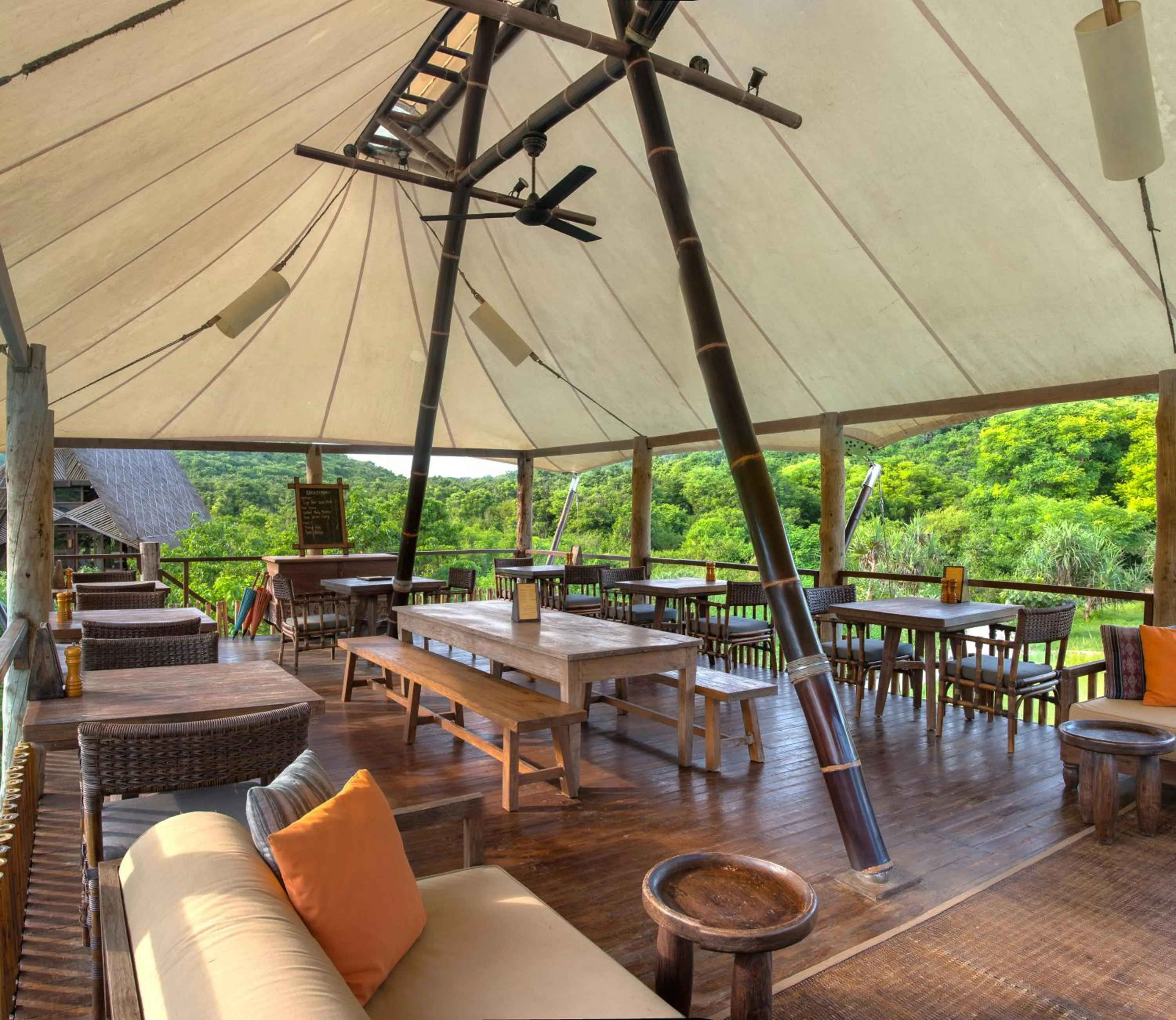 Food close-up in Jeeva Beloam Beach Camp
