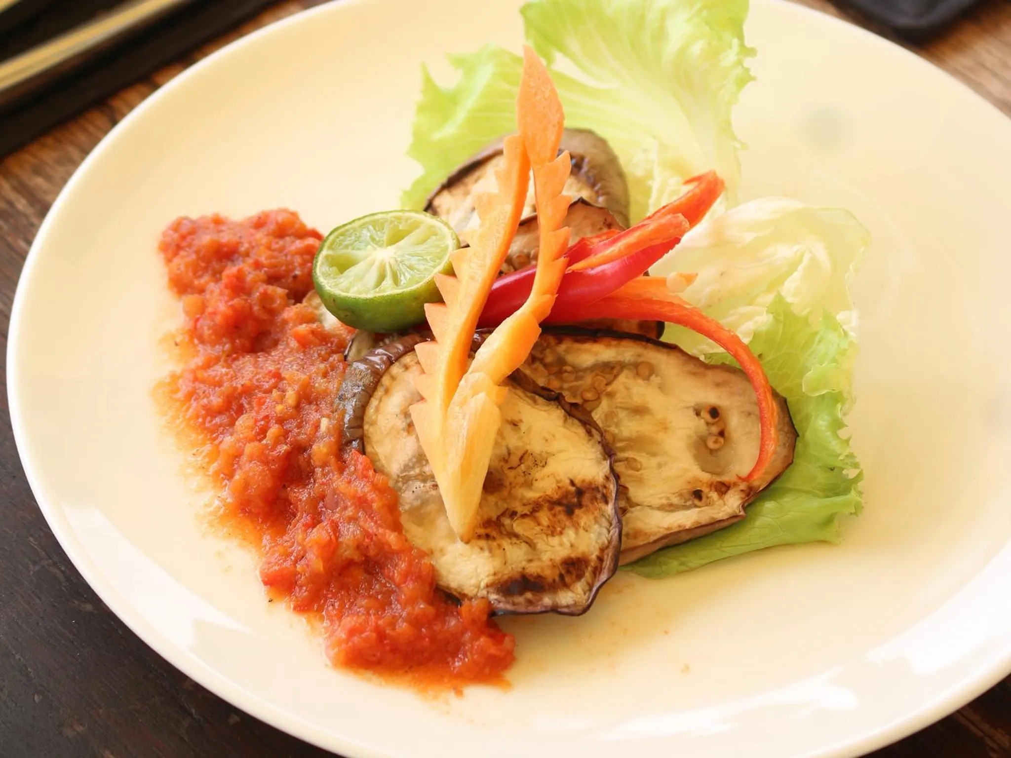 Lunch in Jeeva Beloam Beach Camp