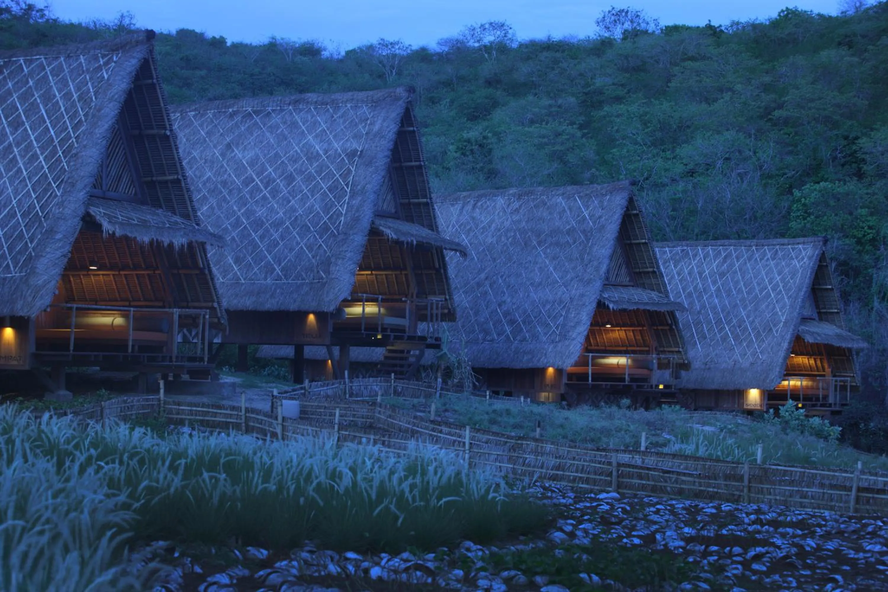 Facade/entrance in Jeeva Beloam Beach Camp