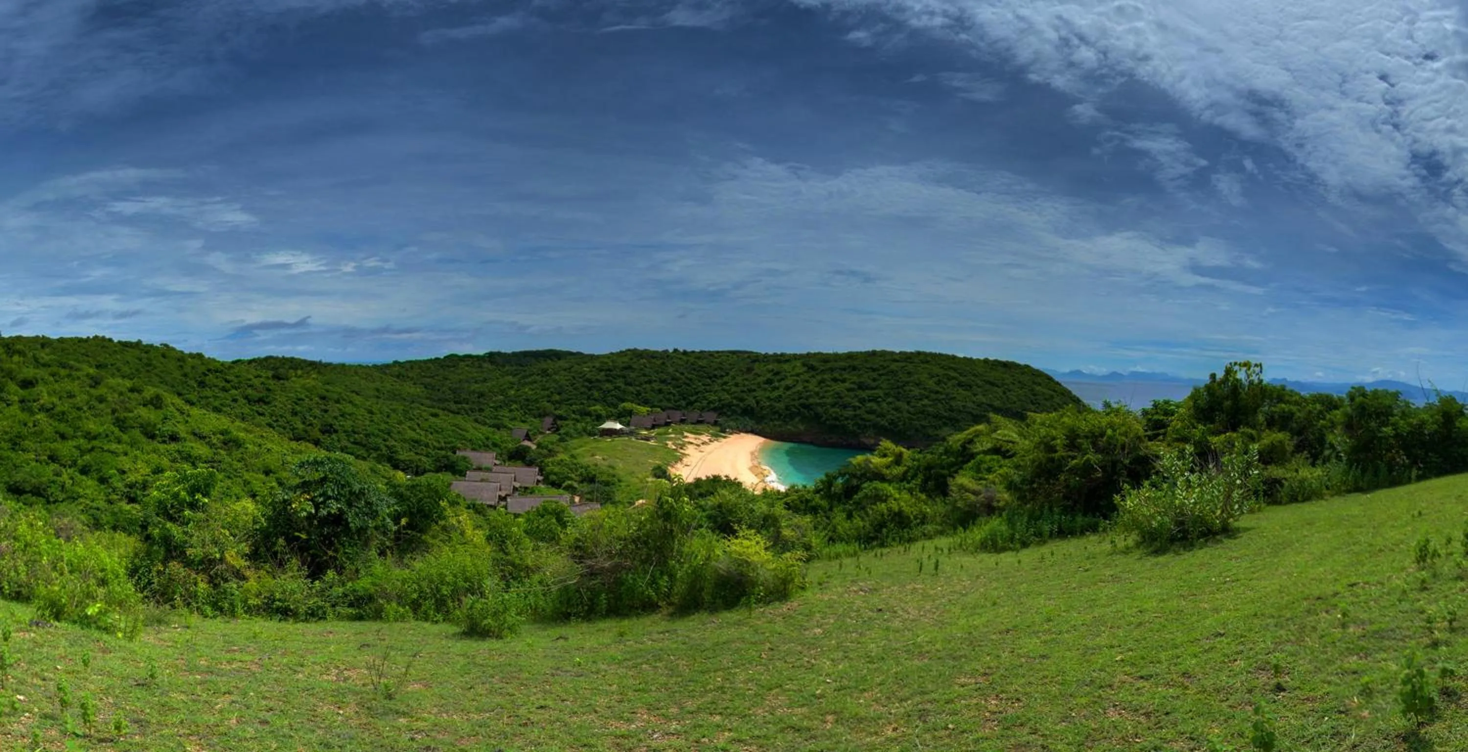 Facade/entrance in Jeeva Beloam Beach Camp