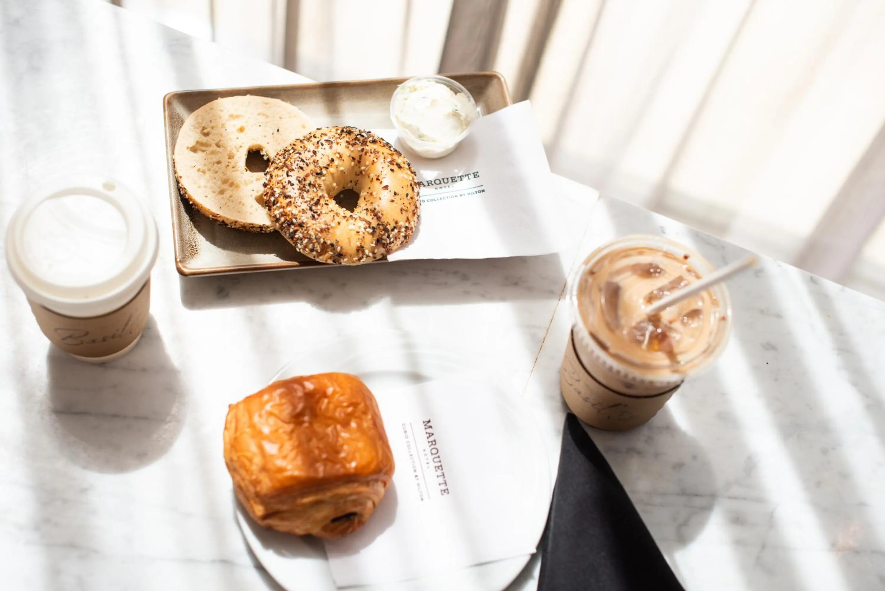 Breakfast in The Marquette Hotel, Curio Collection by Hilton