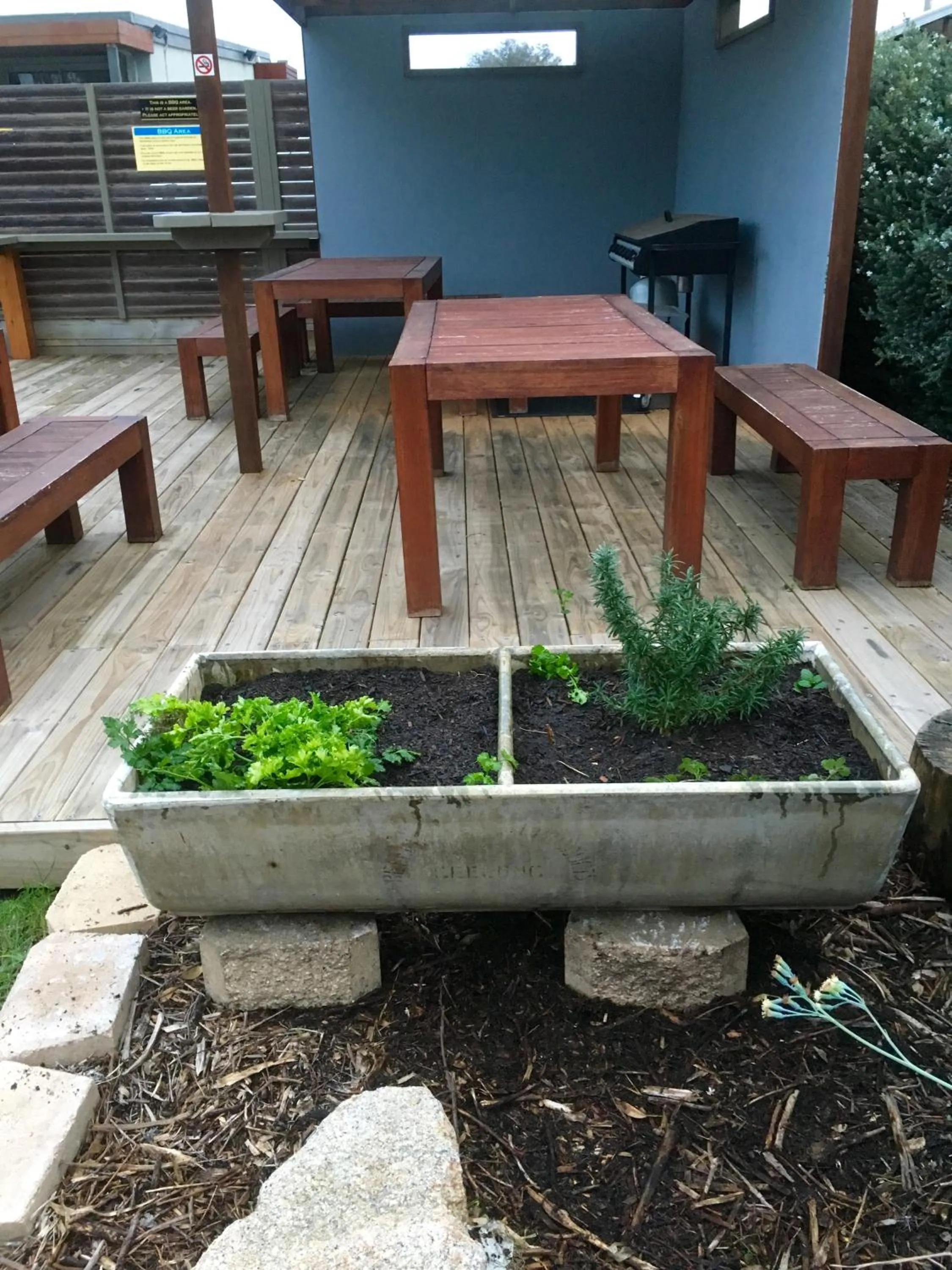 BBQ facilities in Riverside Ocean Grove