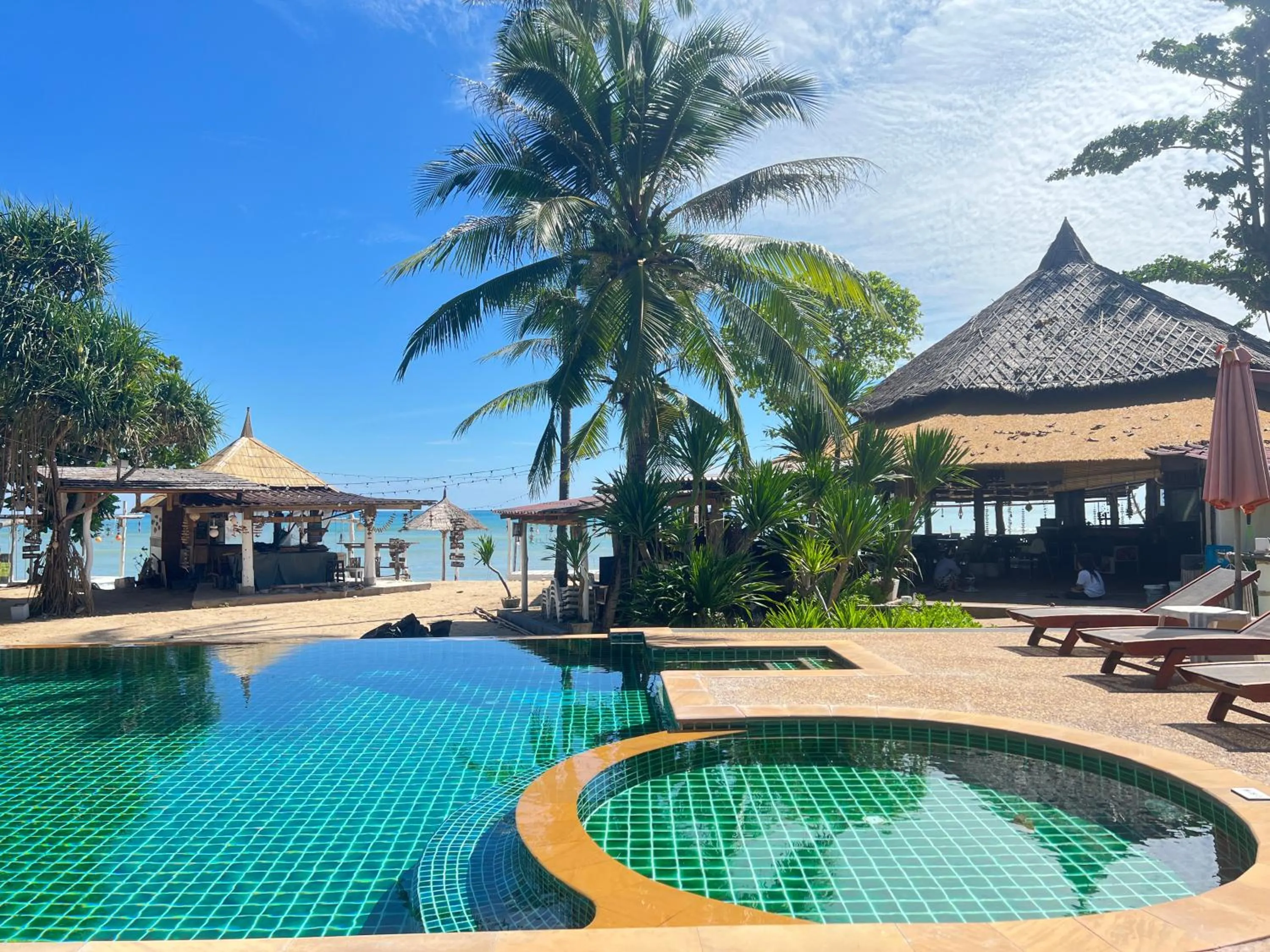 Pool view in Coco Lanta Resort - SHA Extra Plus