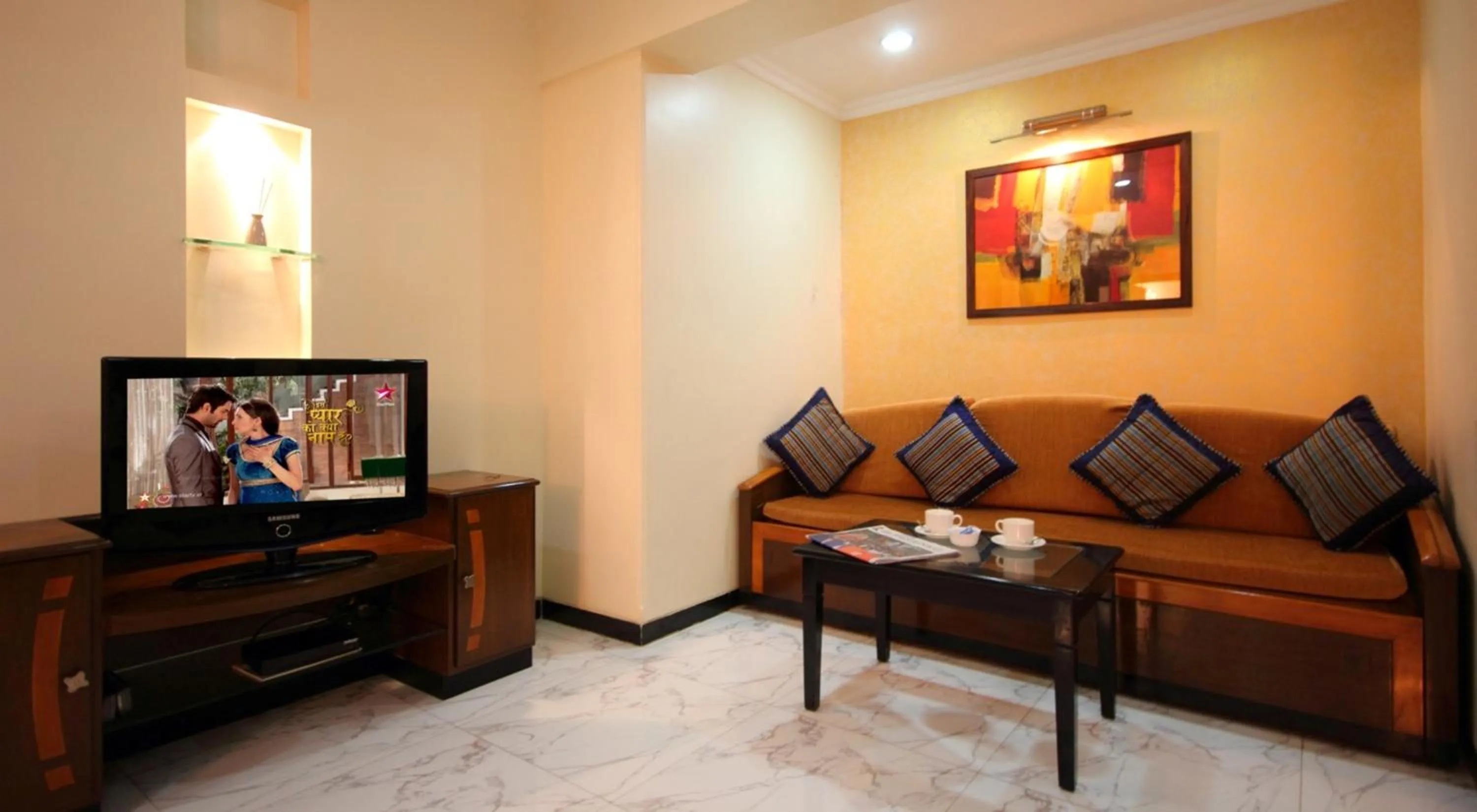 Photo of the whole room in Hotel Columbus