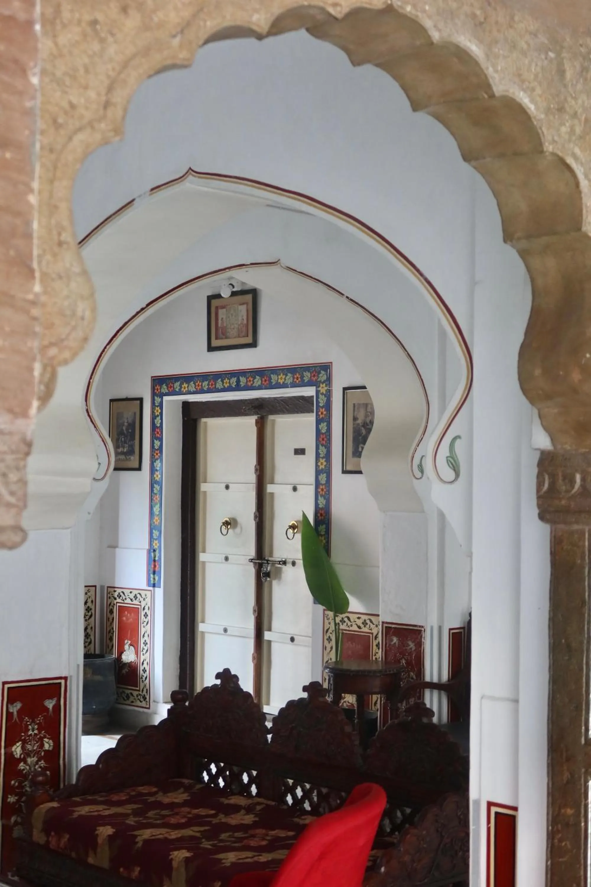 Lobby or reception in Dev Niwas - Heritage Hotel
