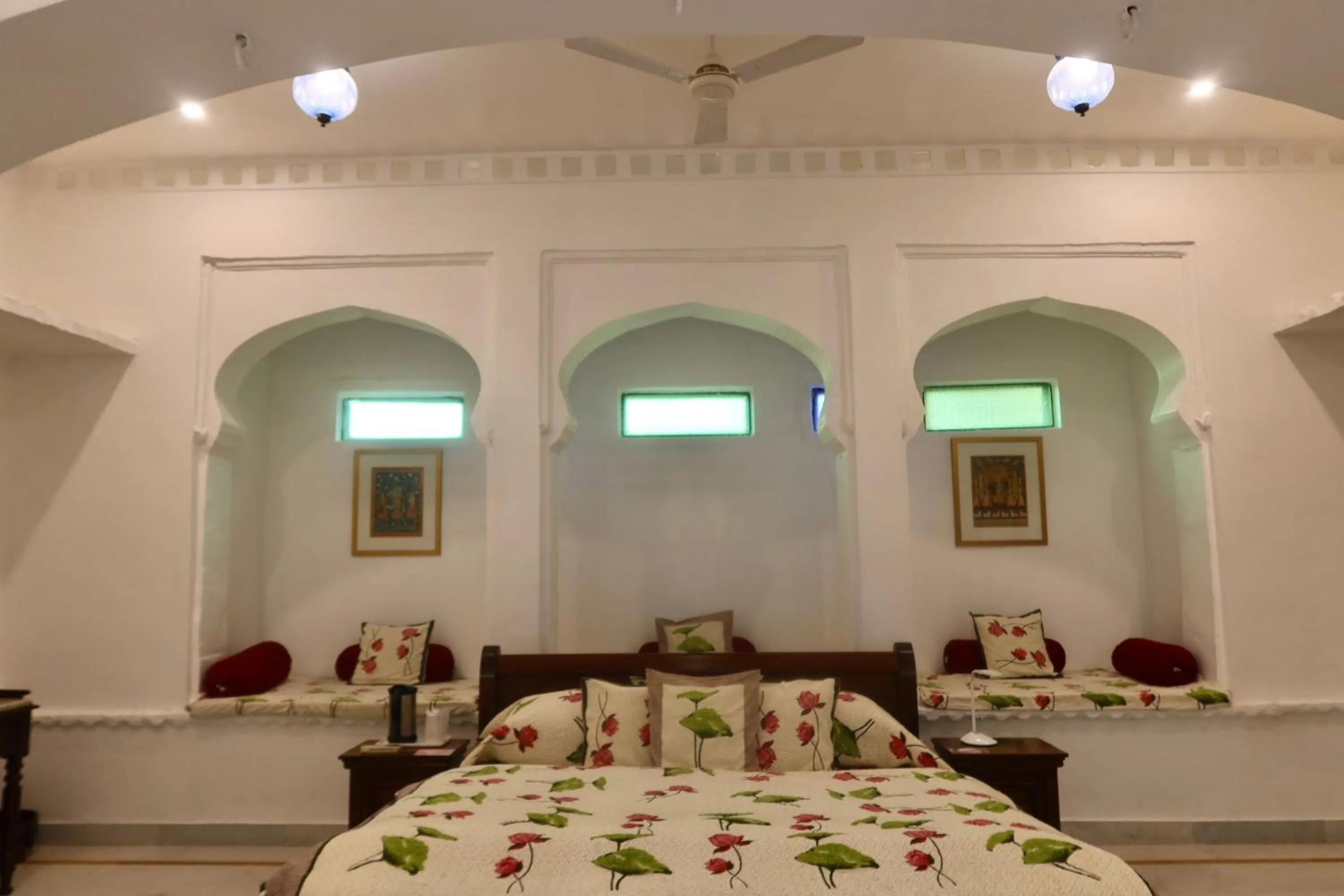 Decorative detail in Dev Niwas - Heritage Hotel