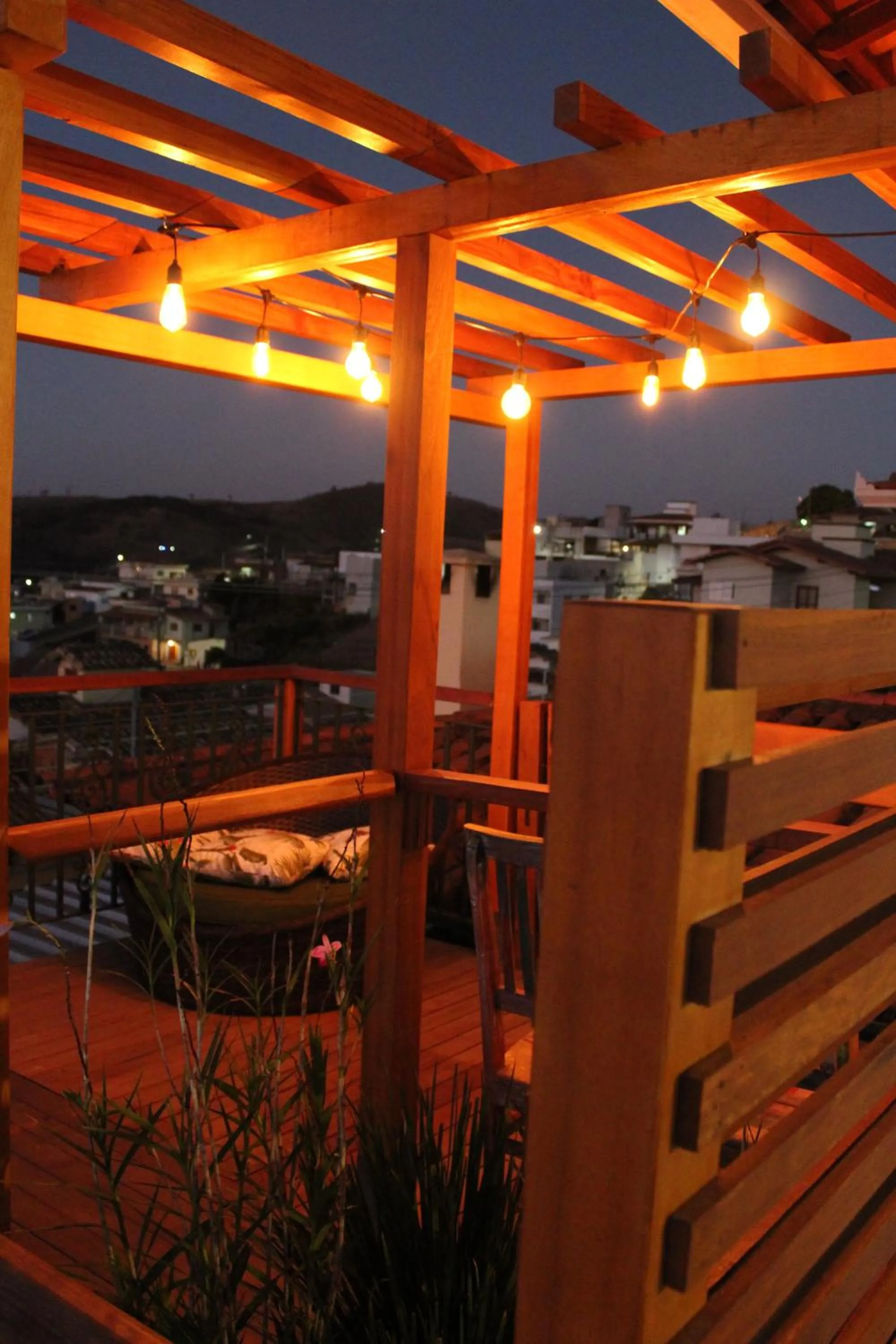 Balcony/Terrace in Pousada Quintal da Lua