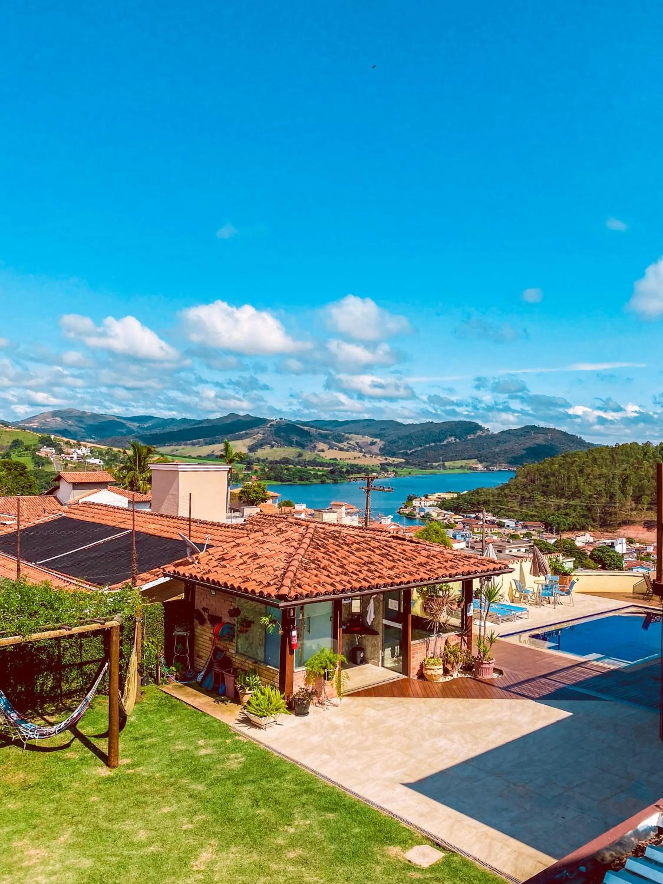 Lake view in Pousada Quintal da Lua