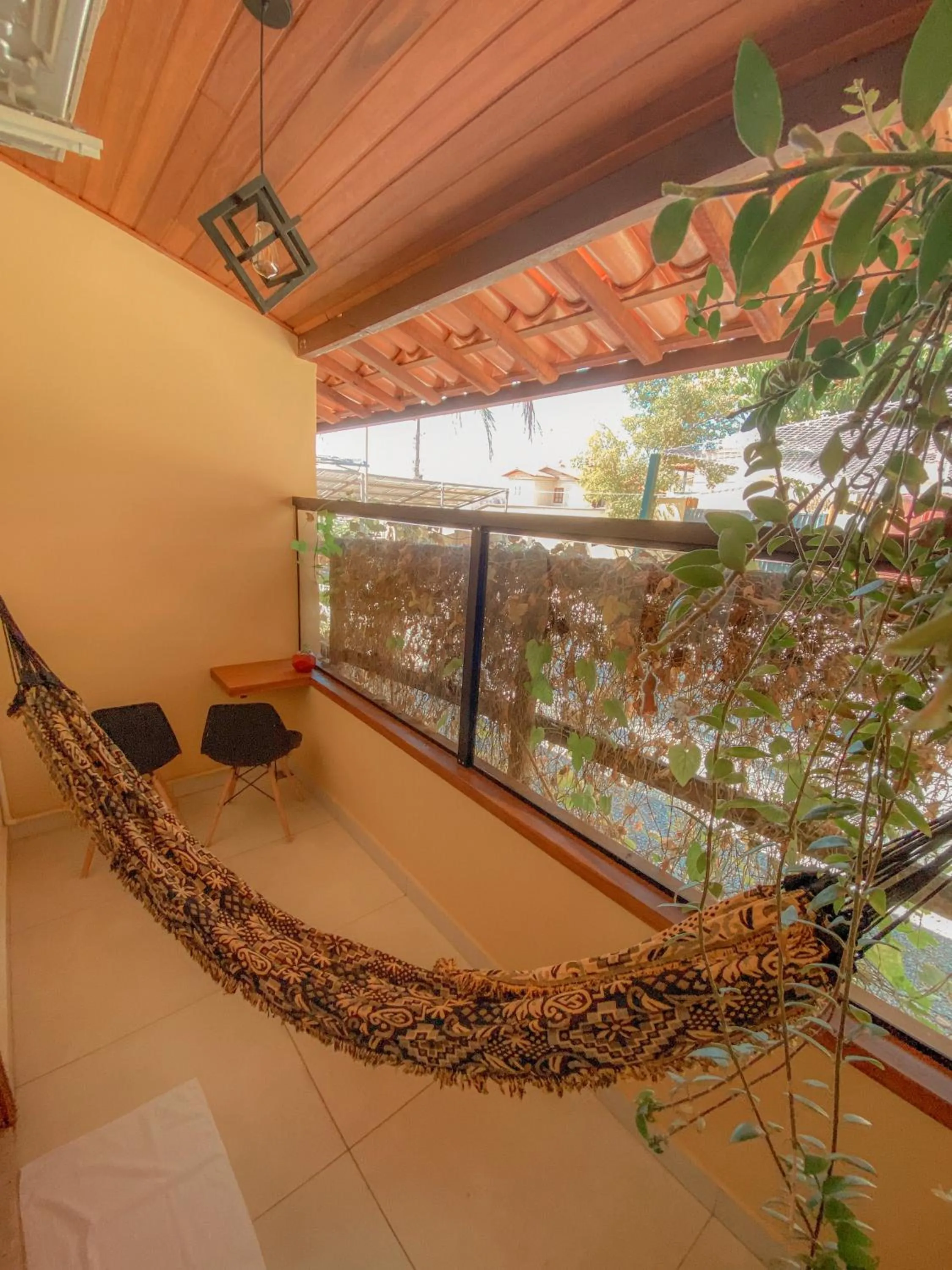 Patio in Pousada Quintal da Lua