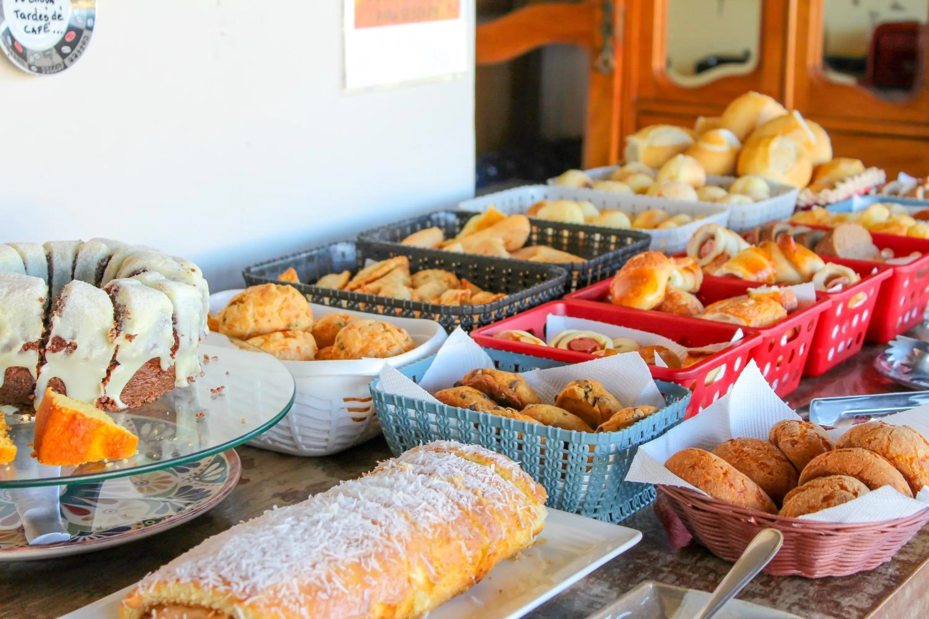 Breakfast in Pousada Quintal da Lua