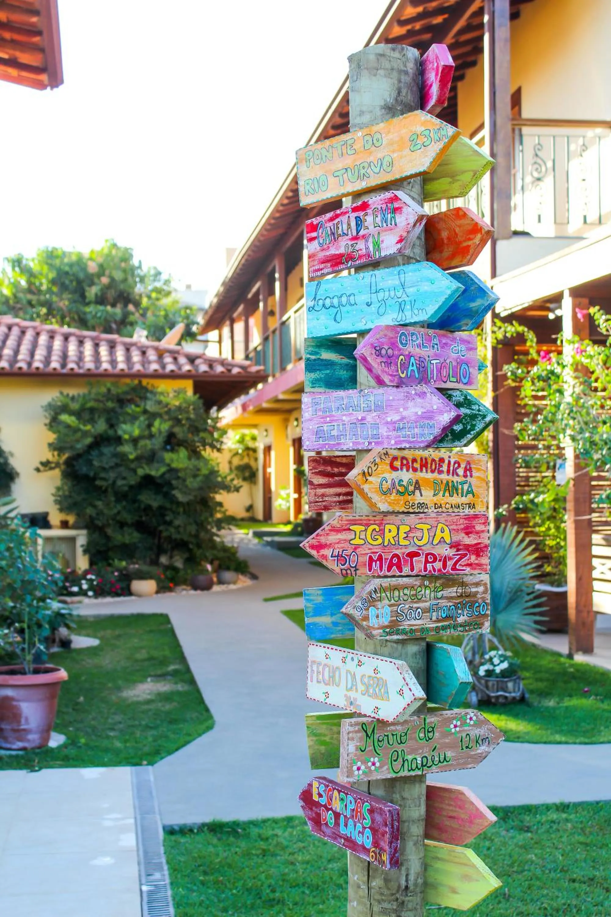 Garden in Pousada Quintal da Lua