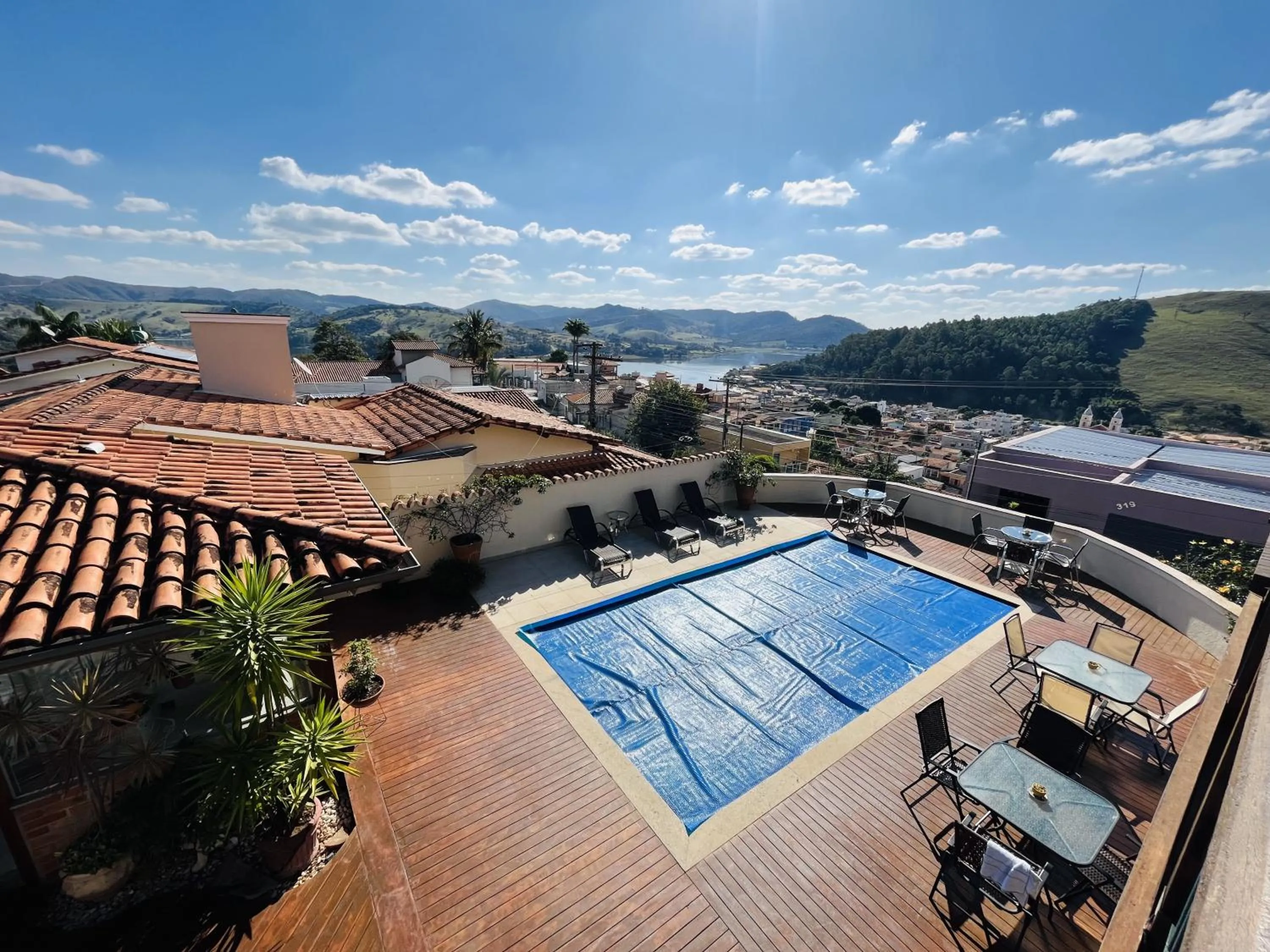 Balcony/Terrace in Pousada Quintal da Lua