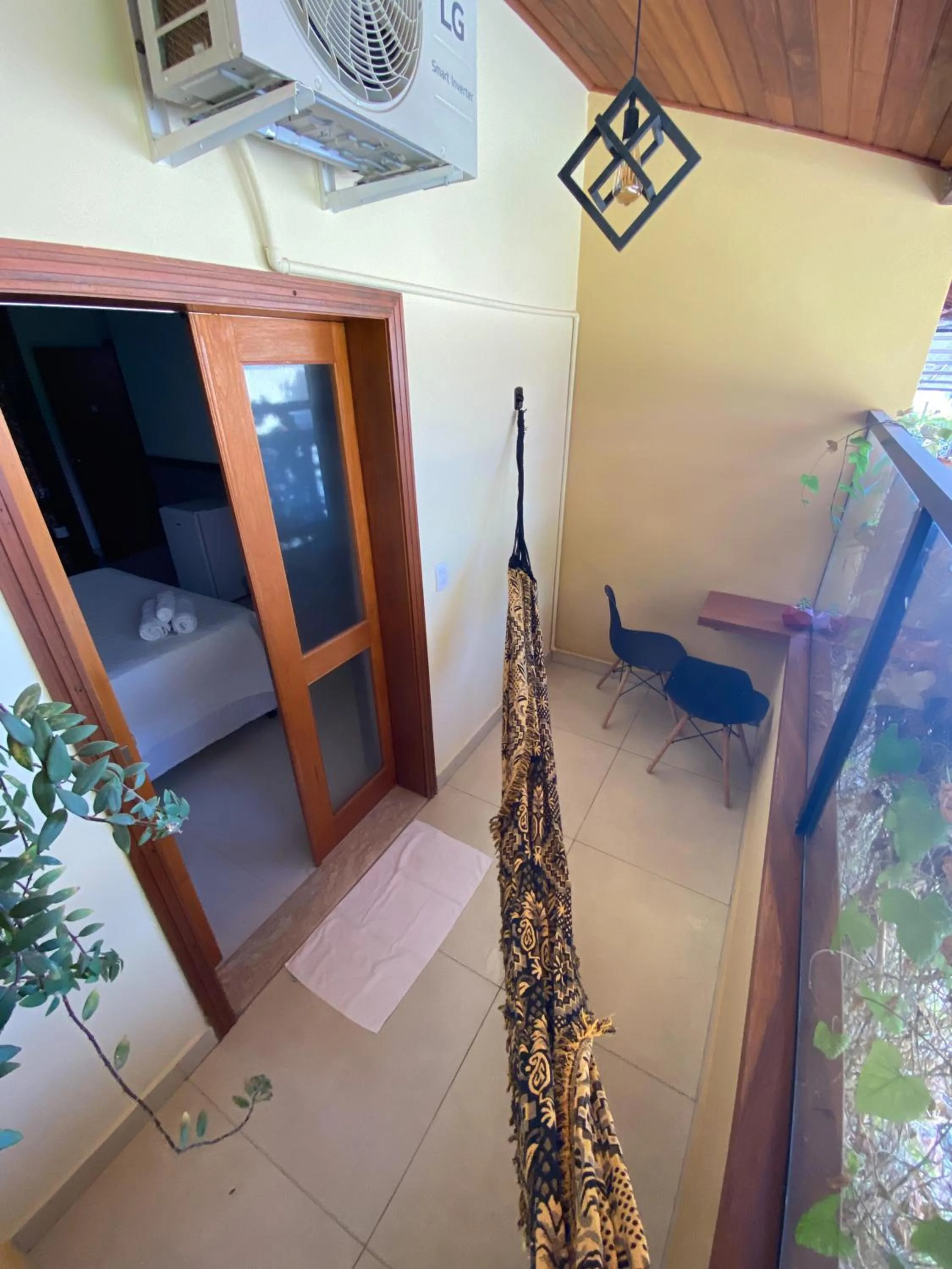 Patio in Pousada Quintal da Lua