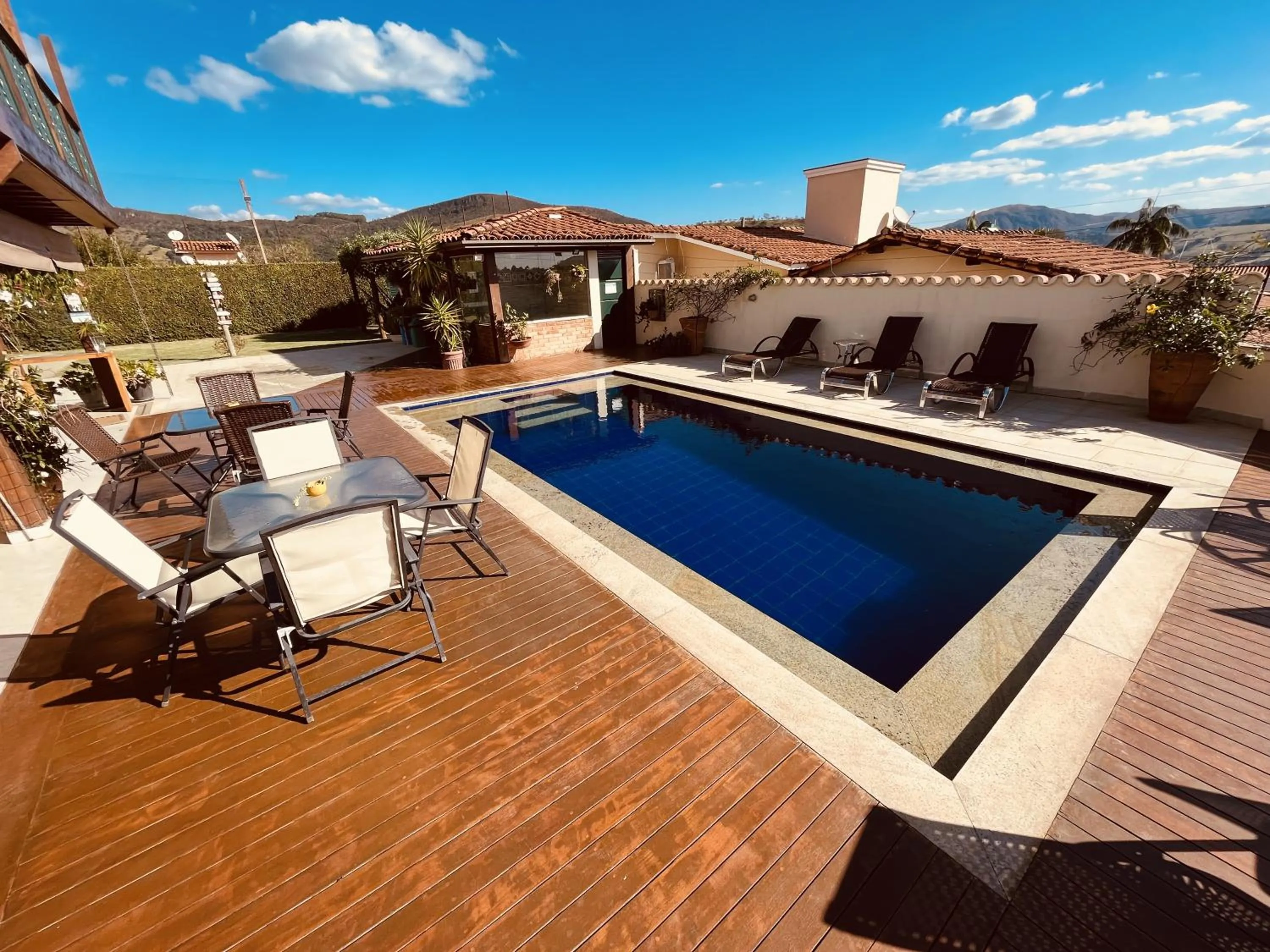 Sauna in Pousada Quintal da Lua