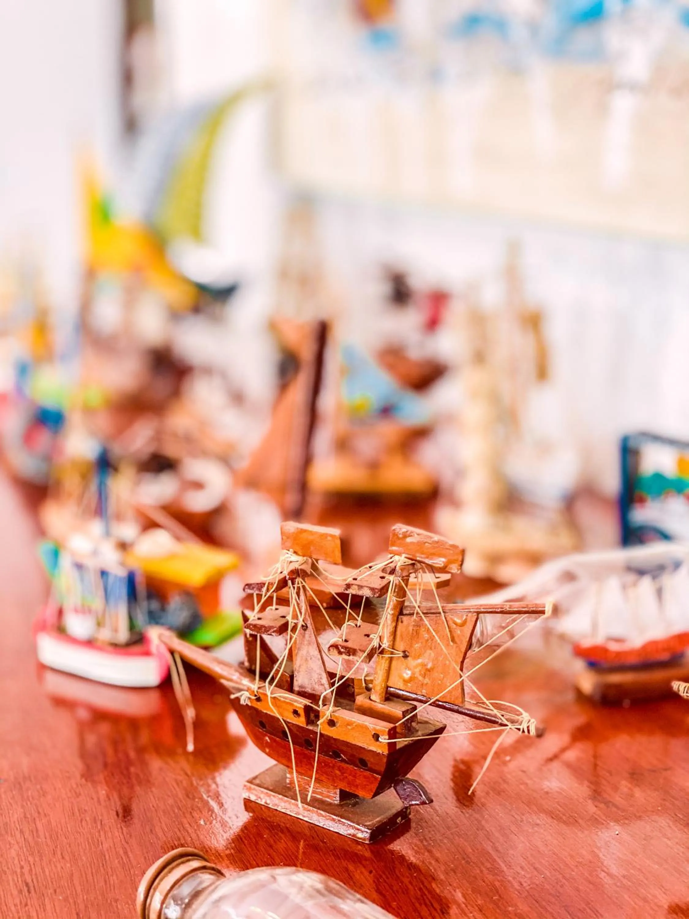 Decorative detail in Pousada Quintal da Lua