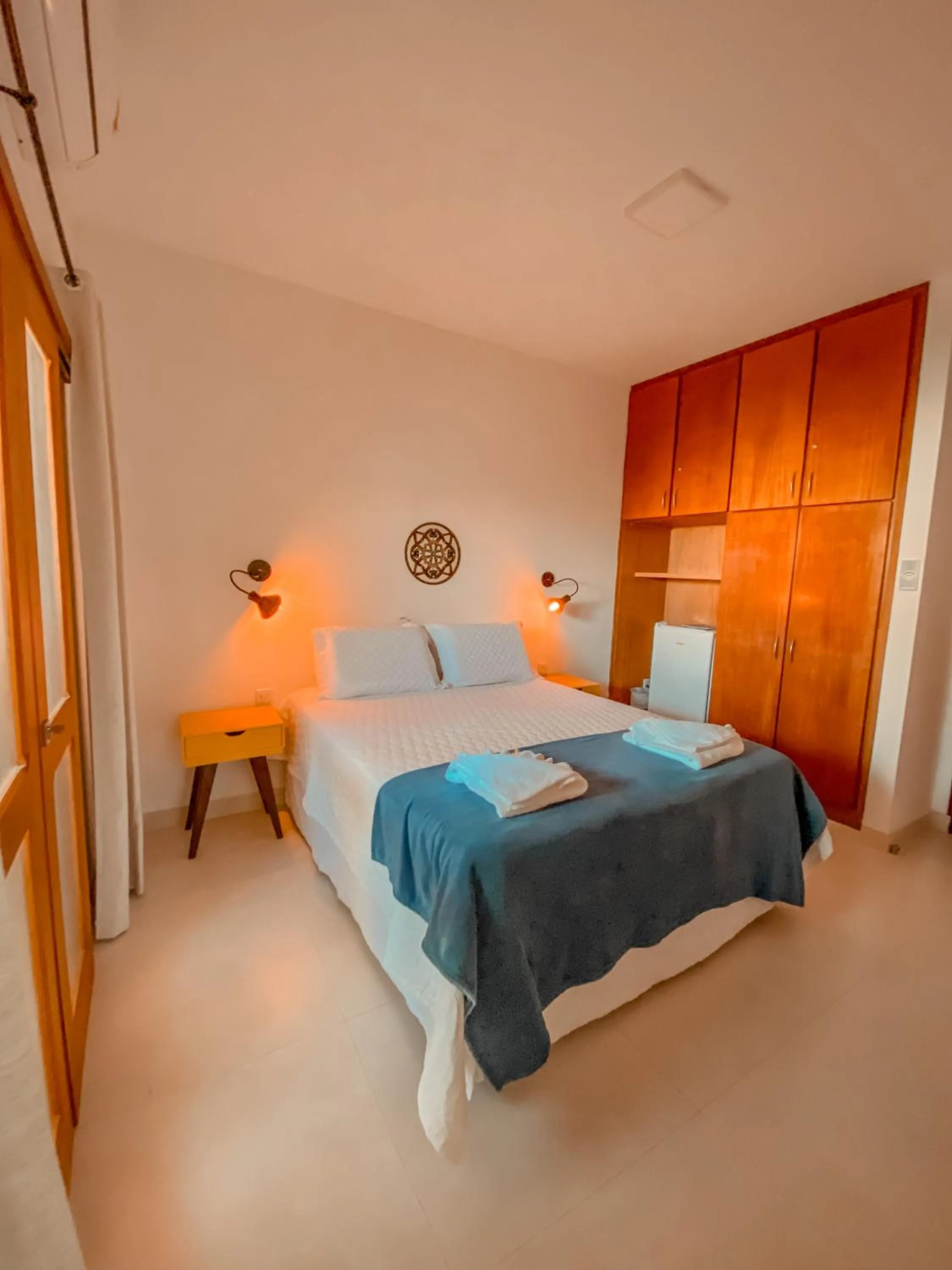Photo of the whole room, Bed in Pousada Quintal da Lua