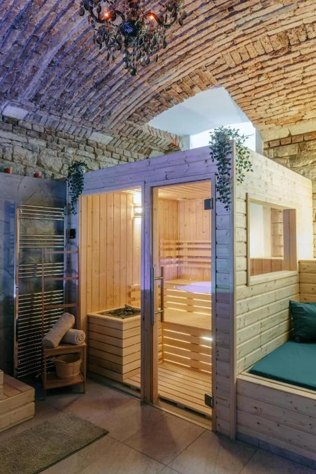 Sauna in Wellness Rooms Central