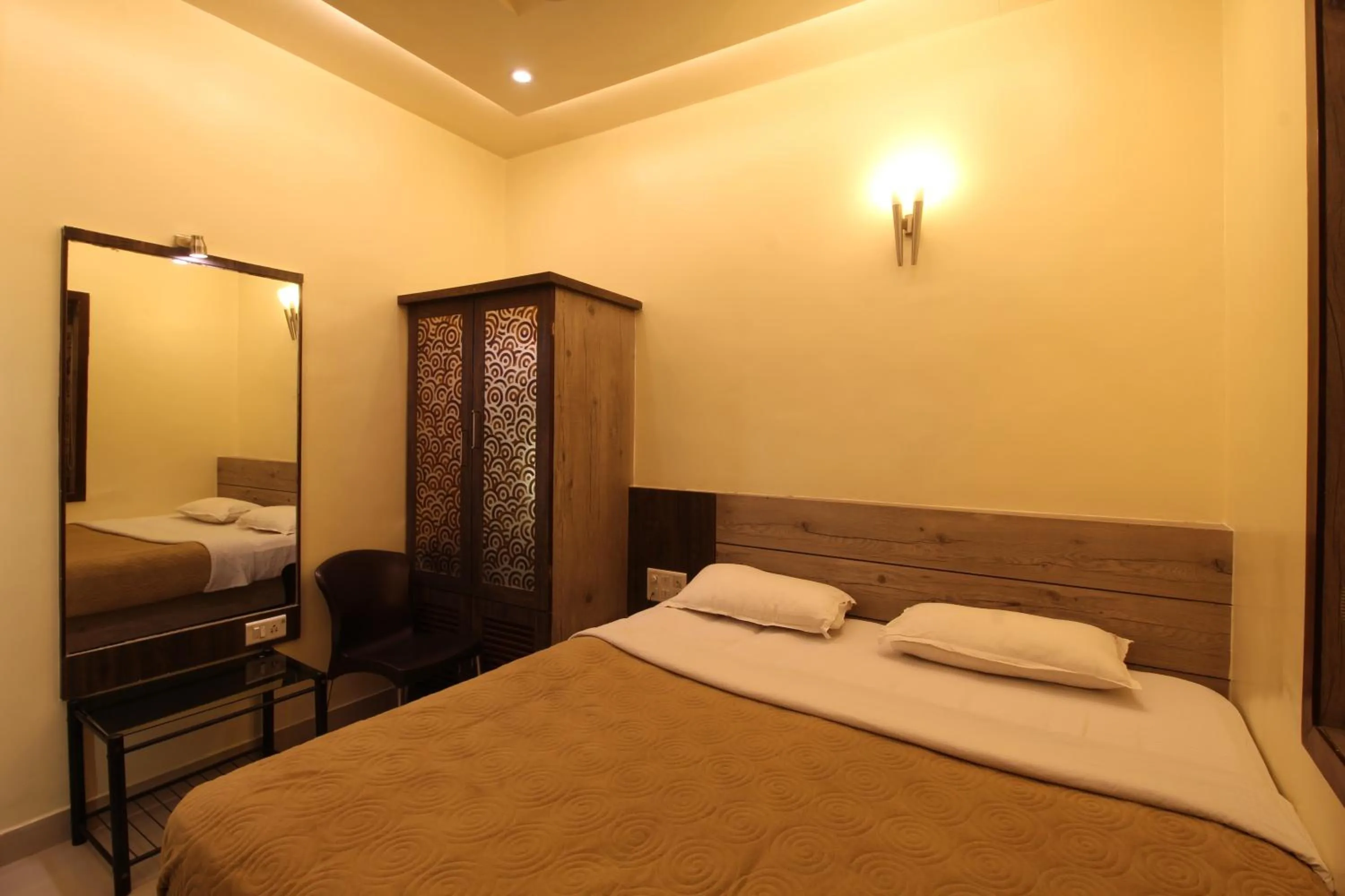 Photo of the whole room, Bed in Hotel Shivkrupa