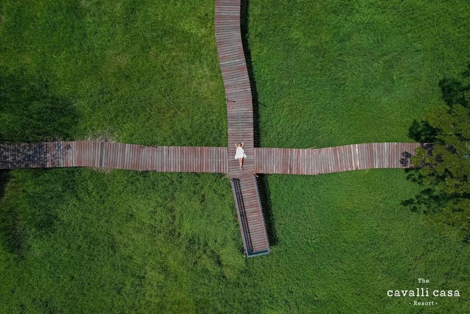 Bird's eye view in The Cavalli Casa Resort