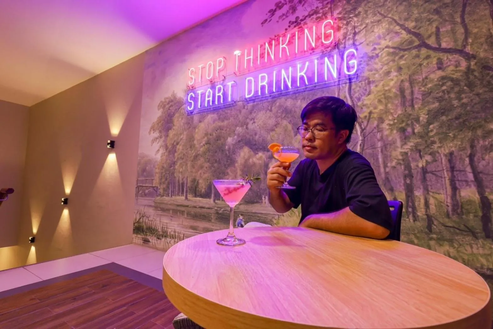 Food and drinks in The Cavalli Casa Resort