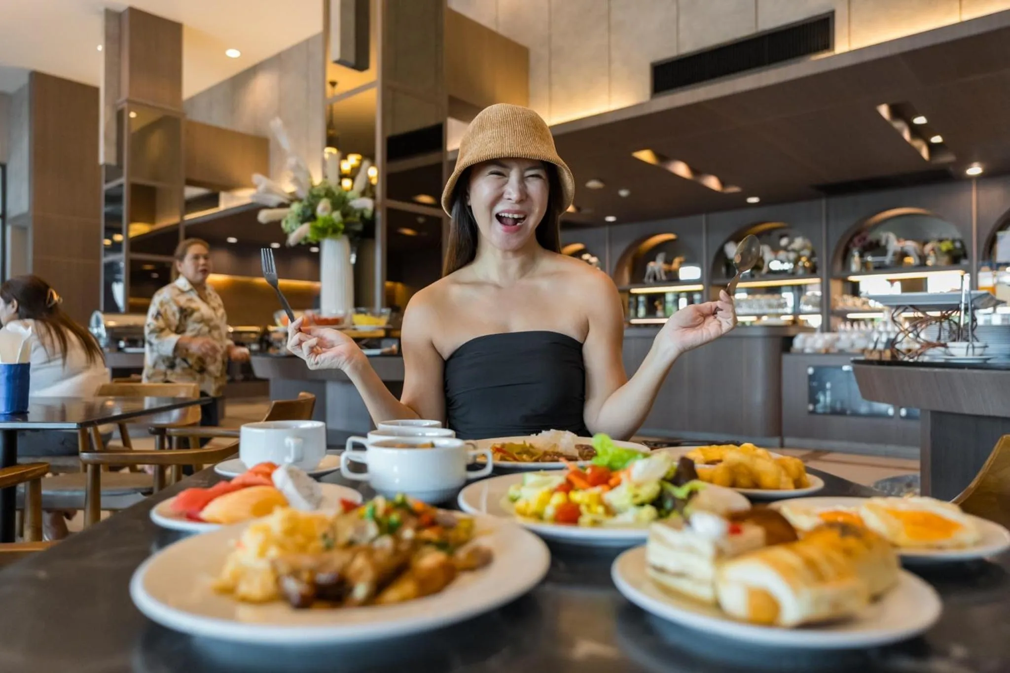 Food in The Cavalli Casa Resort