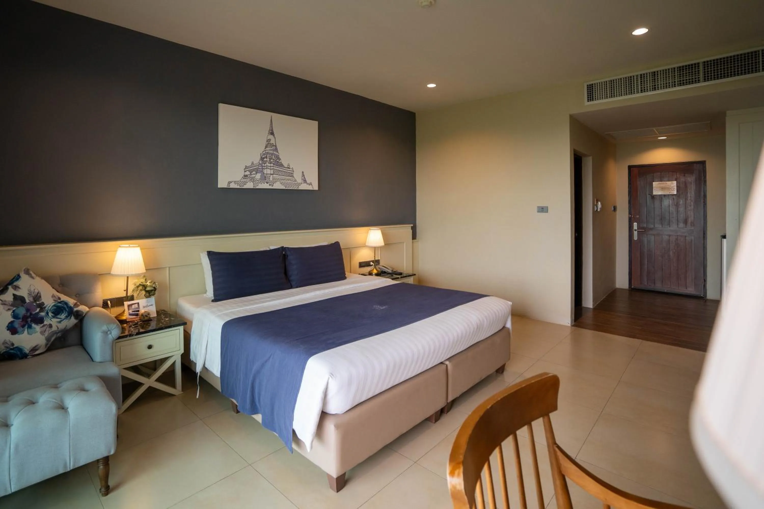 Bed in The Cavalli Casa Resort