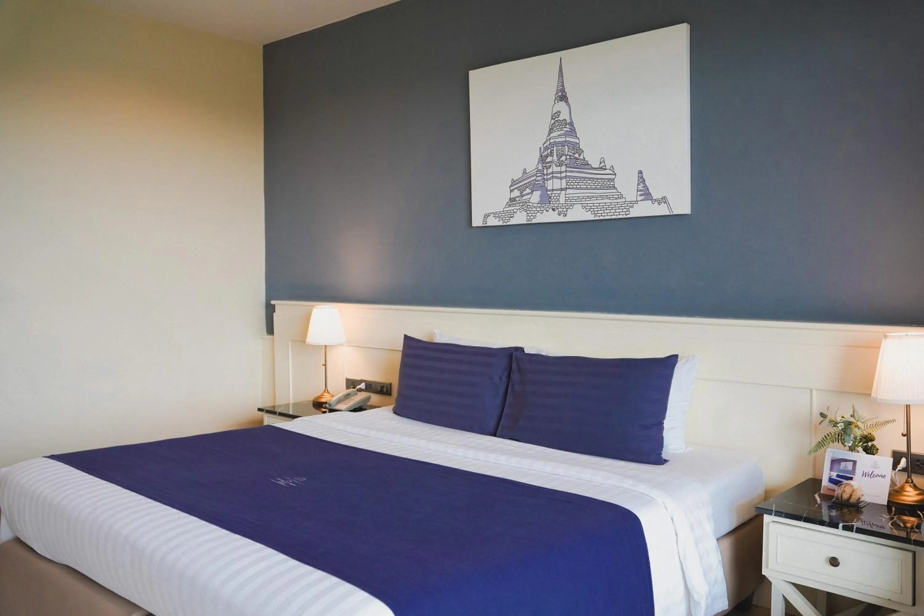 Bed in The Cavalli Casa Resort