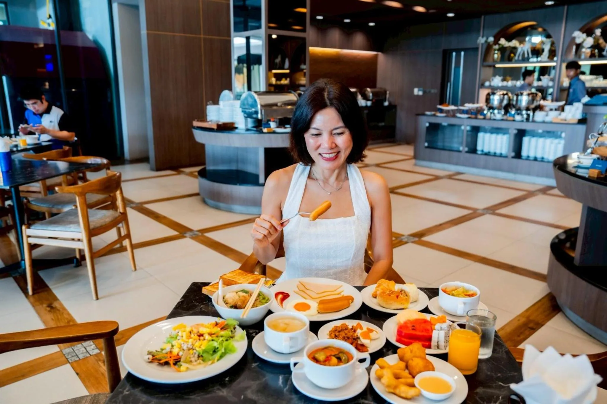 Breakfast in The Cavalli Casa Resort