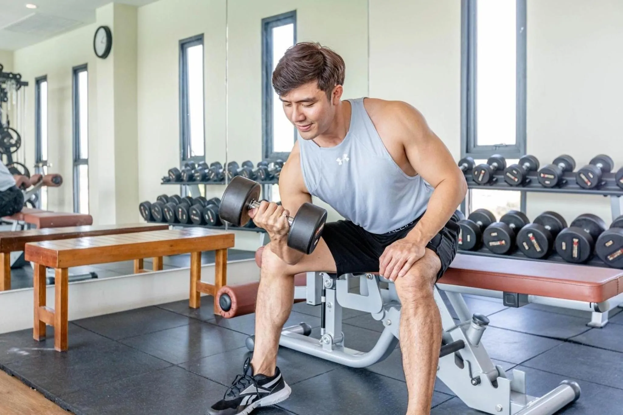 Fitness centre/facilities in The Cavalli Casa Resort