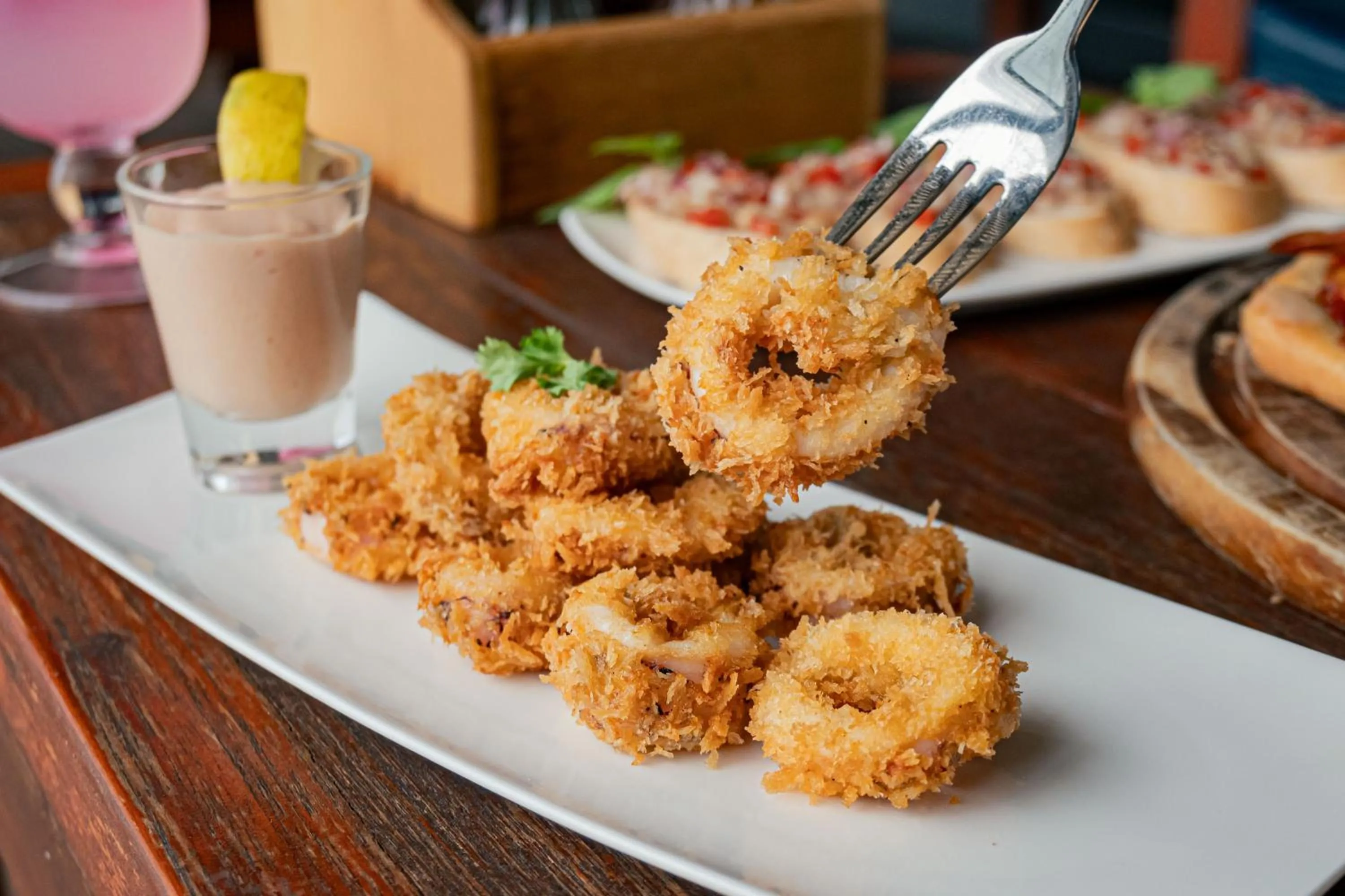 Food and drinks in The Cavalli Casa Resort