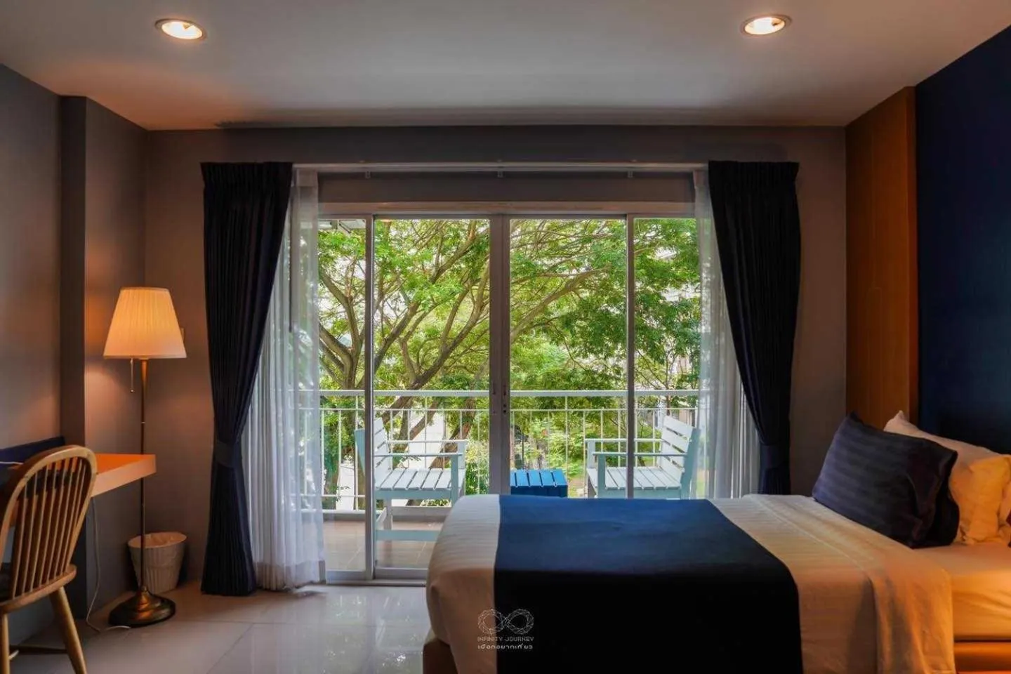 Bed in The Cavalli Casa Resort