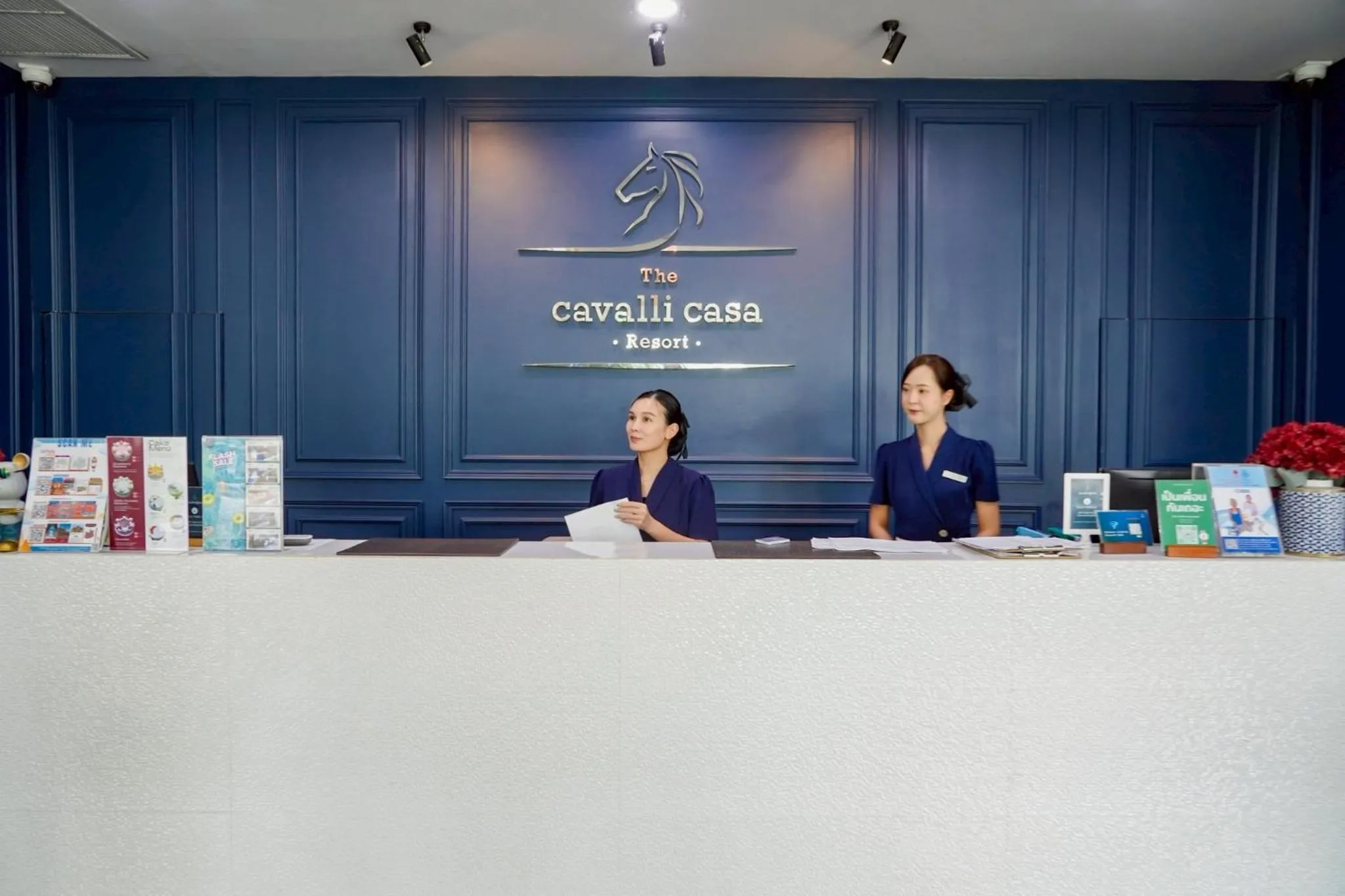 Lobby or reception in The Cavalli Casa Resort