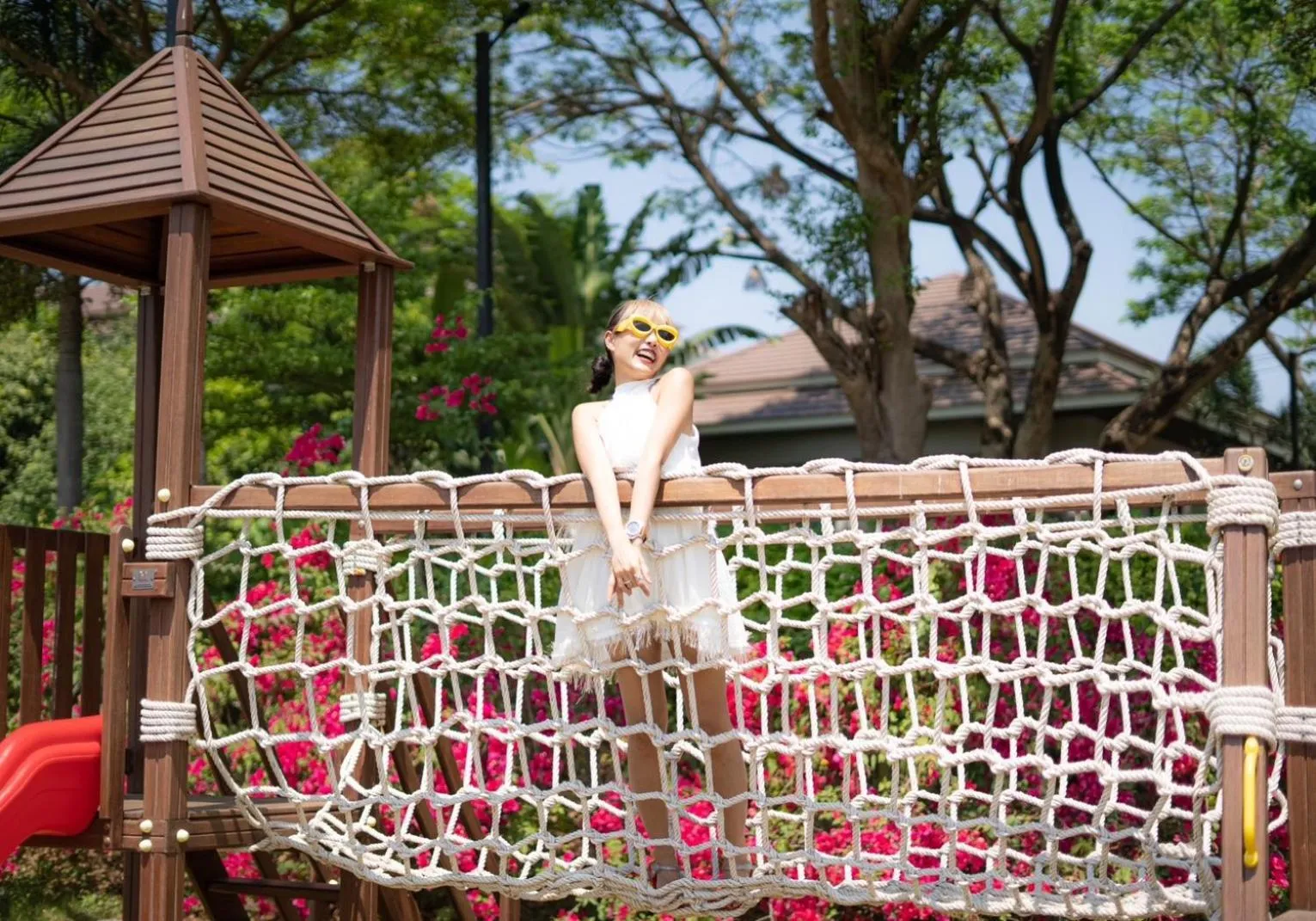 Children play ground in The Cavalli Casa Resort