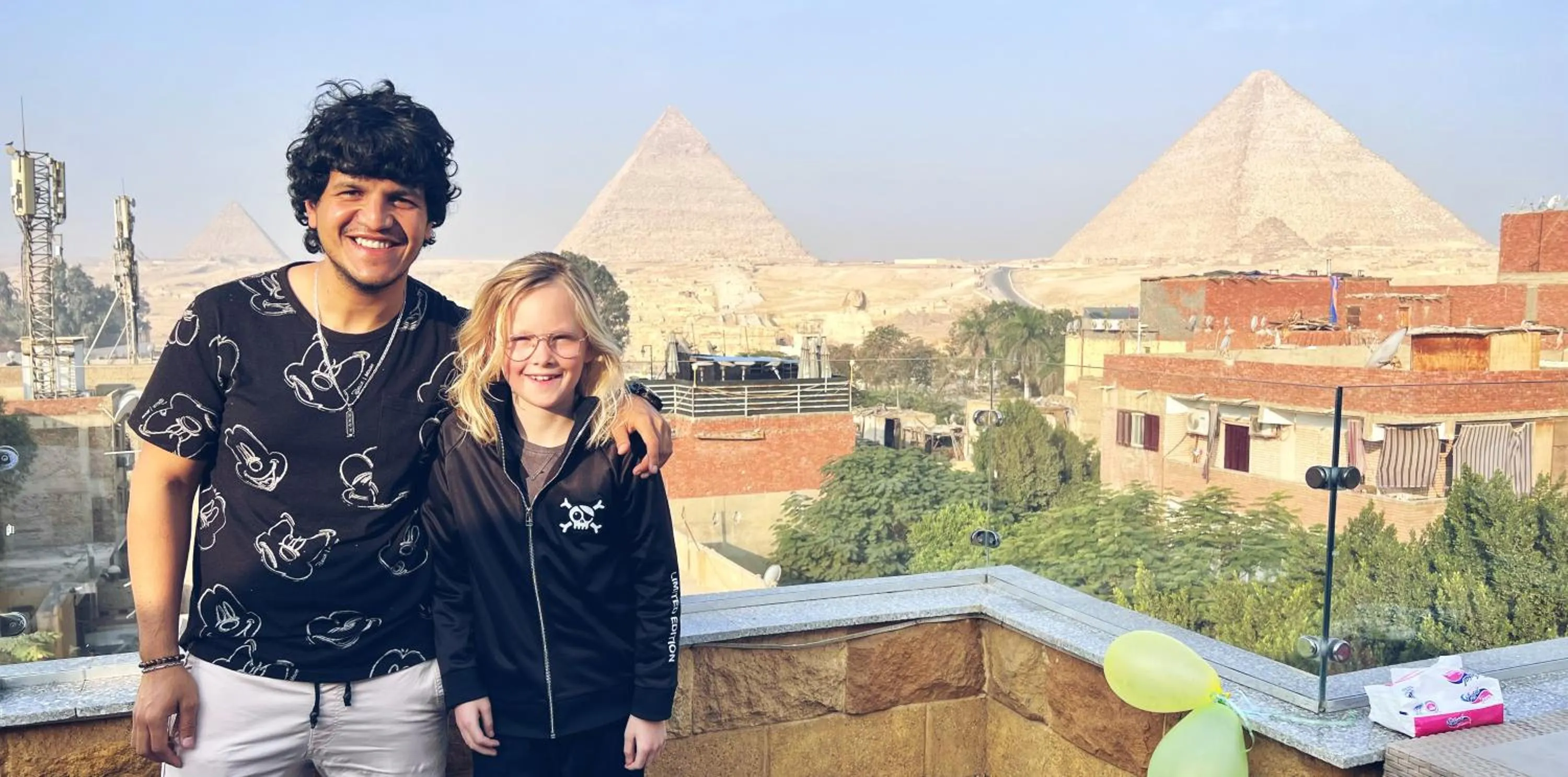 Guests in Life Pyramids Inn